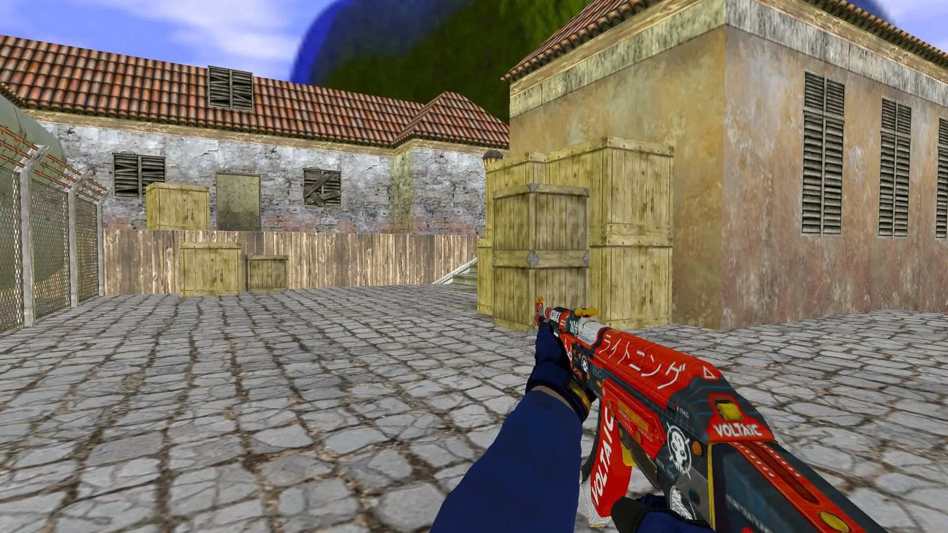 AK-47 — Specialist Gloves Fade Pack — de_inferno (first person)