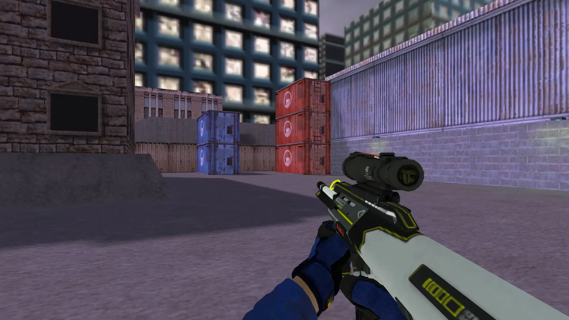 AUG — Specialist Gloves Fade Pack — cs_assault (first person)