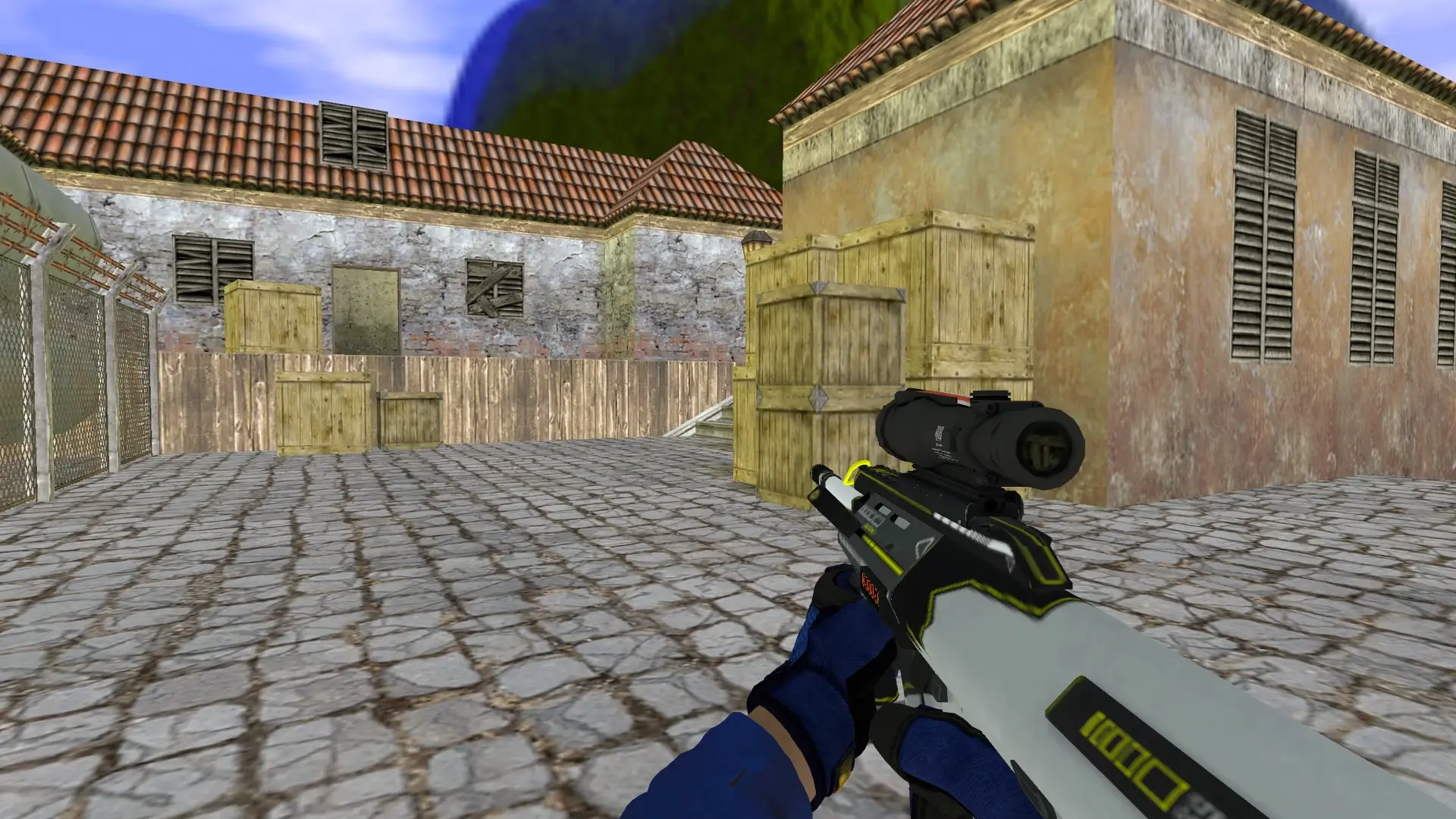 AUG — Specialist Gloves Fade Pack — de_inferno (first person)