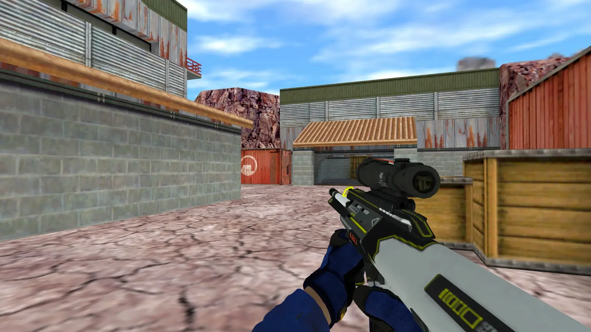 AUG — Specialist Gloves Fade Pack — de_nuke (first person)