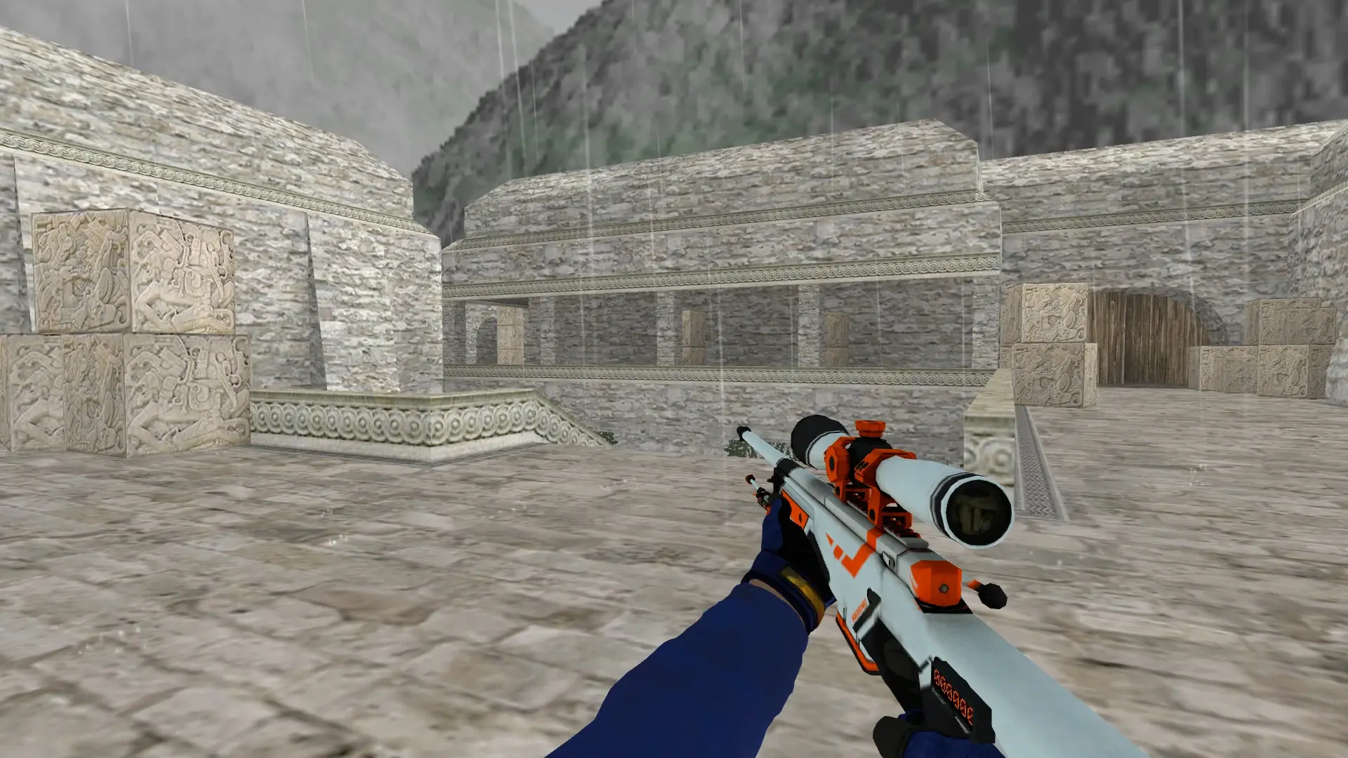 AWP — Specialist Gloves Fade Pack — de_aztec (first person)