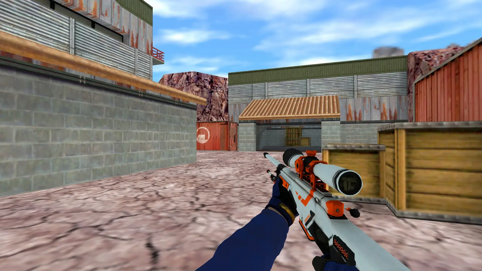 AWP — Specialist Gloves Fade Pack — de_nuke (first person)