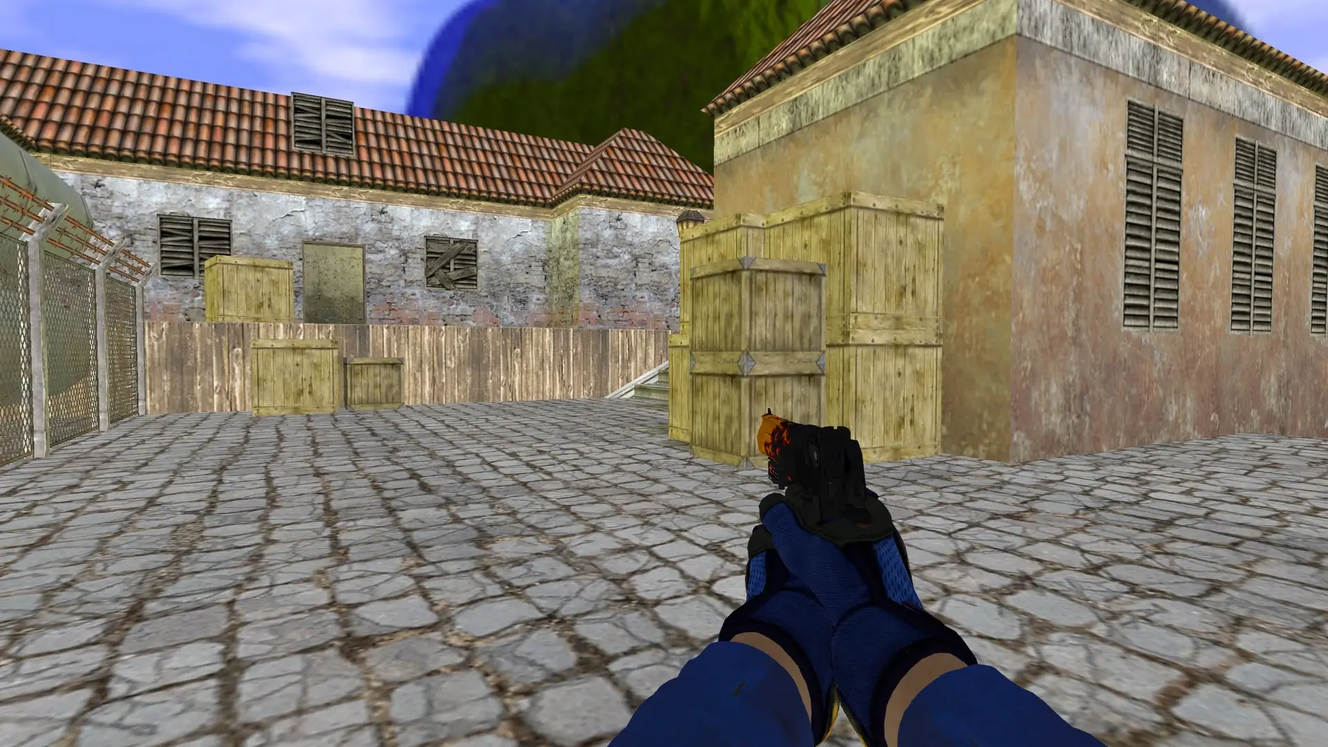 Desert Eagle — Specialist Gloves Fade Pack — de_inferno (first person)