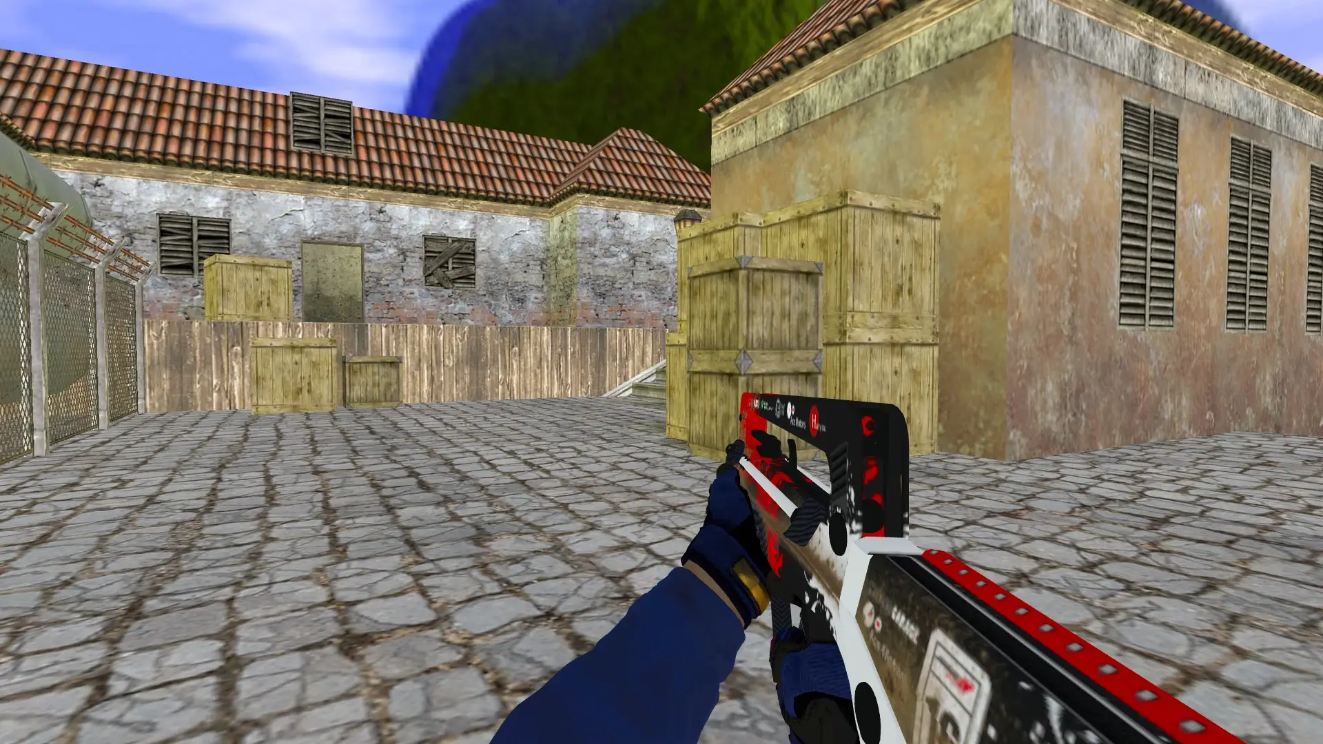 FAMAS — Specialist Gloves Fade Pack — de_inferno (first person)