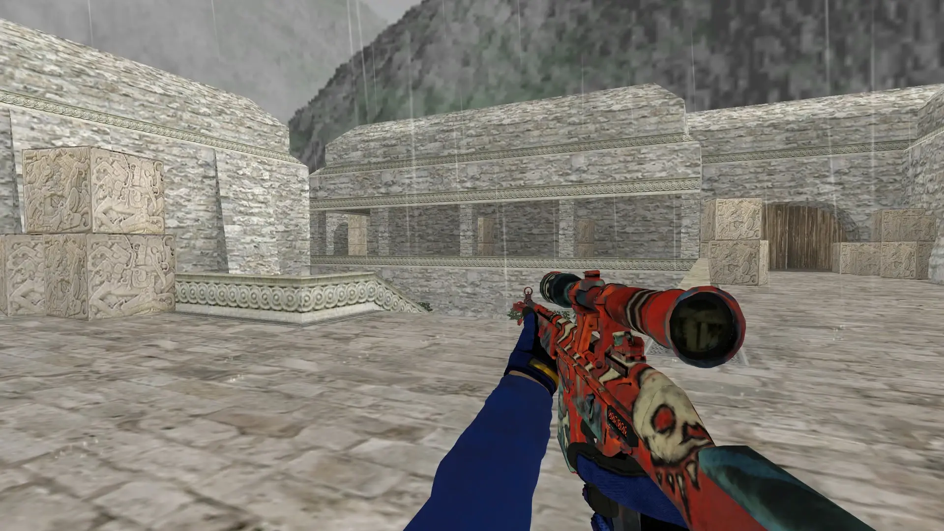 G3SG1 — Specialist Gloves Fade Pack — de_aztec (first person)