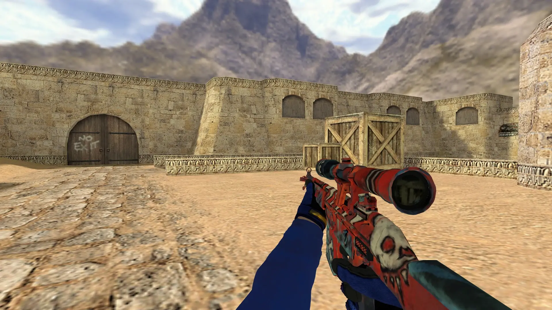 G3SG1 — Specialist Gloves Fade Pack — de_dust2 (first person)