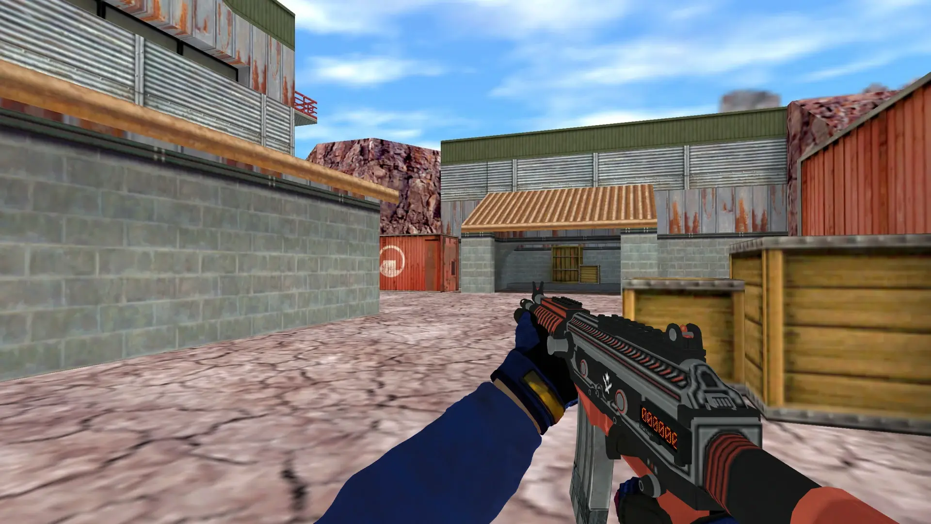 Galil AR — Specialist Gloves Fade Pack — de_nuke (first person)