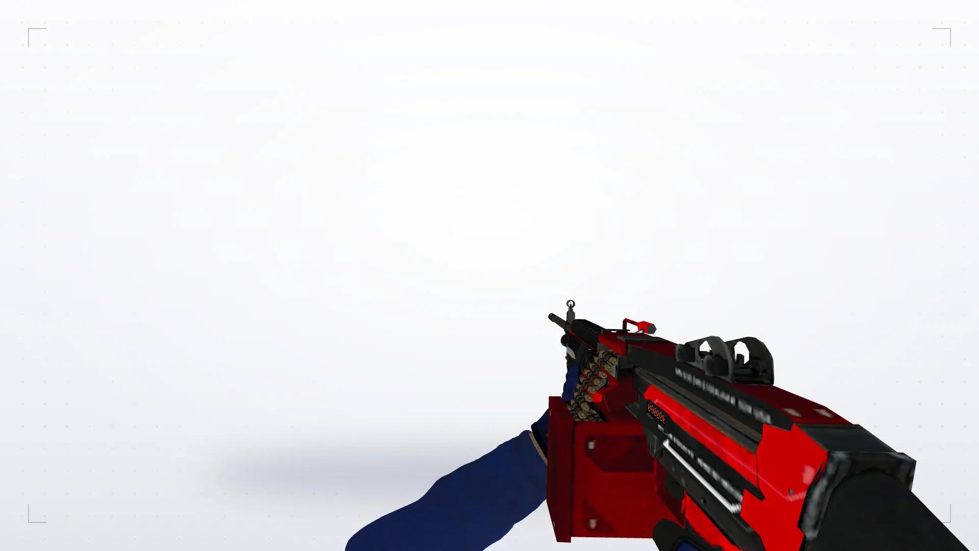 M249 — Specialist Gloves Fade Pack — first person