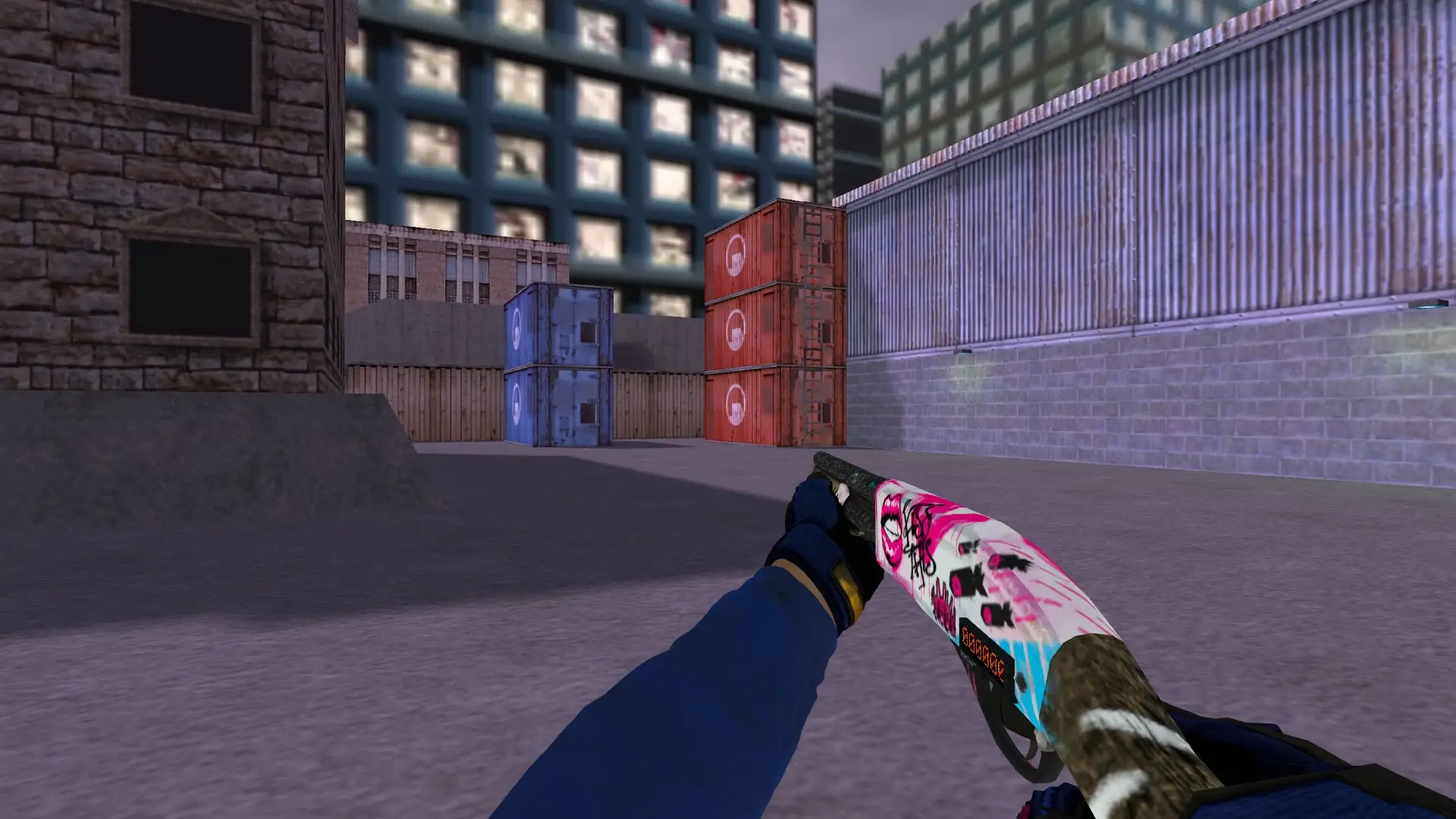 M3 — Specialist Gloves Fade Pack — cs_assault (first person)