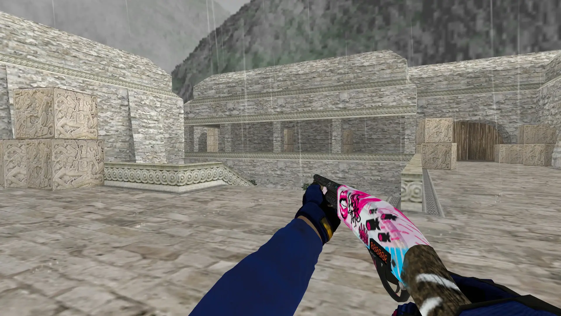 M3 — Specialist Gloves Fade Pack — de_aztec (first person)