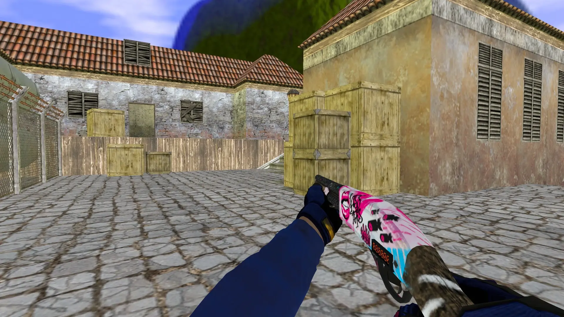 M3 — Specialist Gloves Fade Pack — de_inferno (first person)