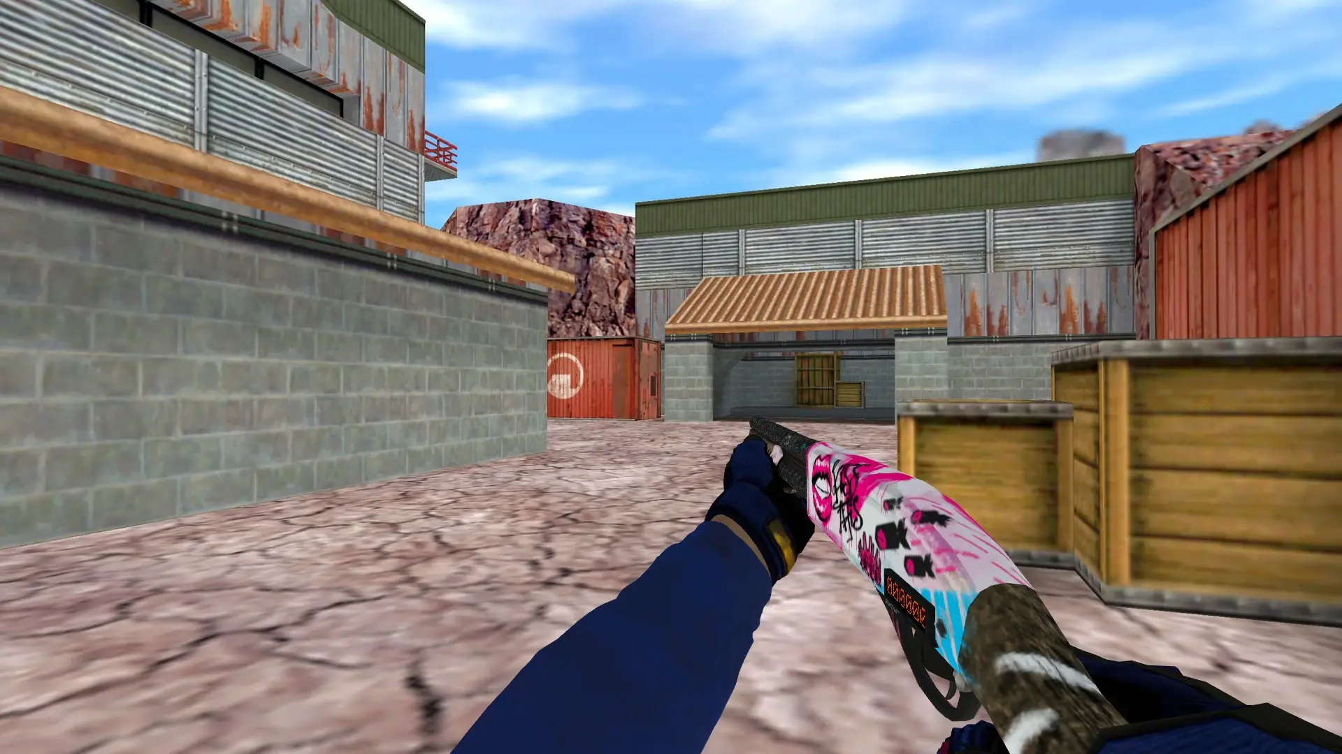 M3 — Specialist Gloves Fade Pack — de_nuke (first person)