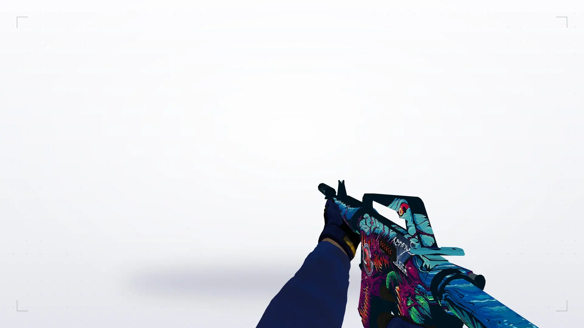 M4A1 — Specialist Gloves Fade Pack — first person