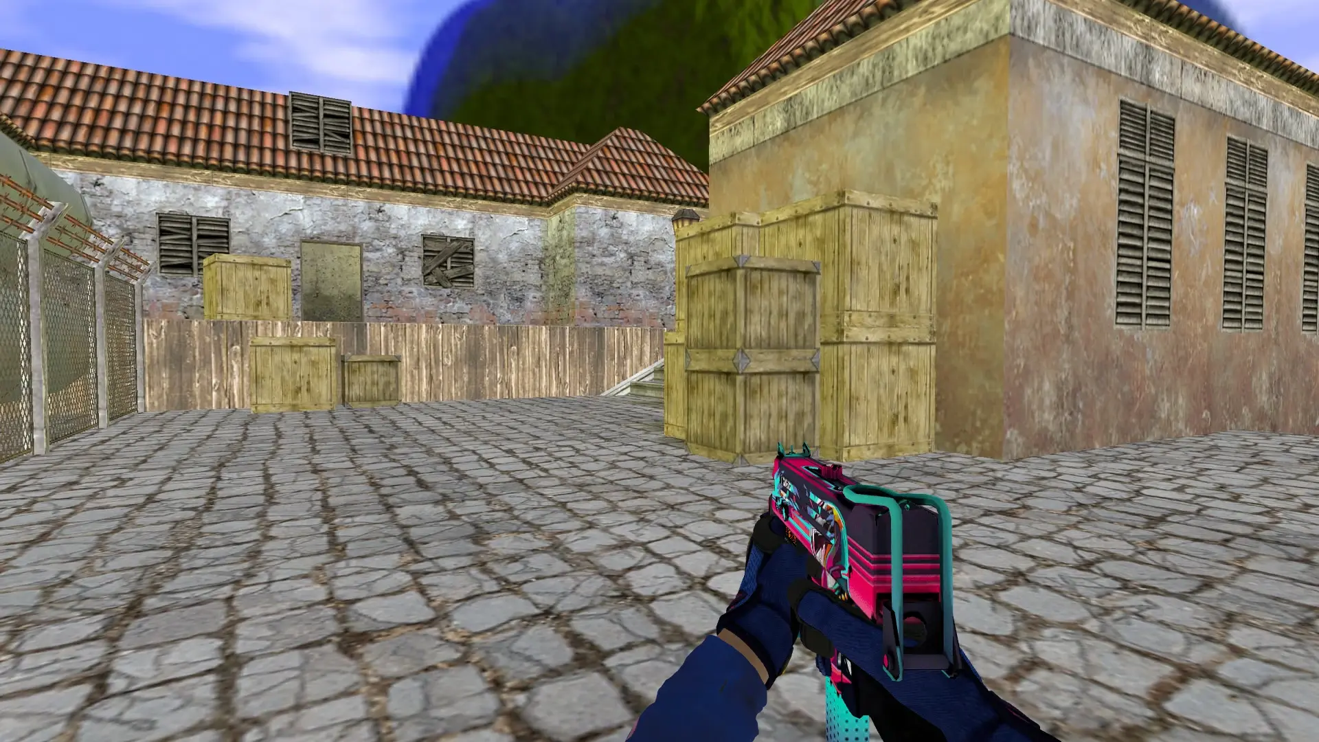 MAC-10 — Specialist Gloves Fade Pack — de_inferno (first person)