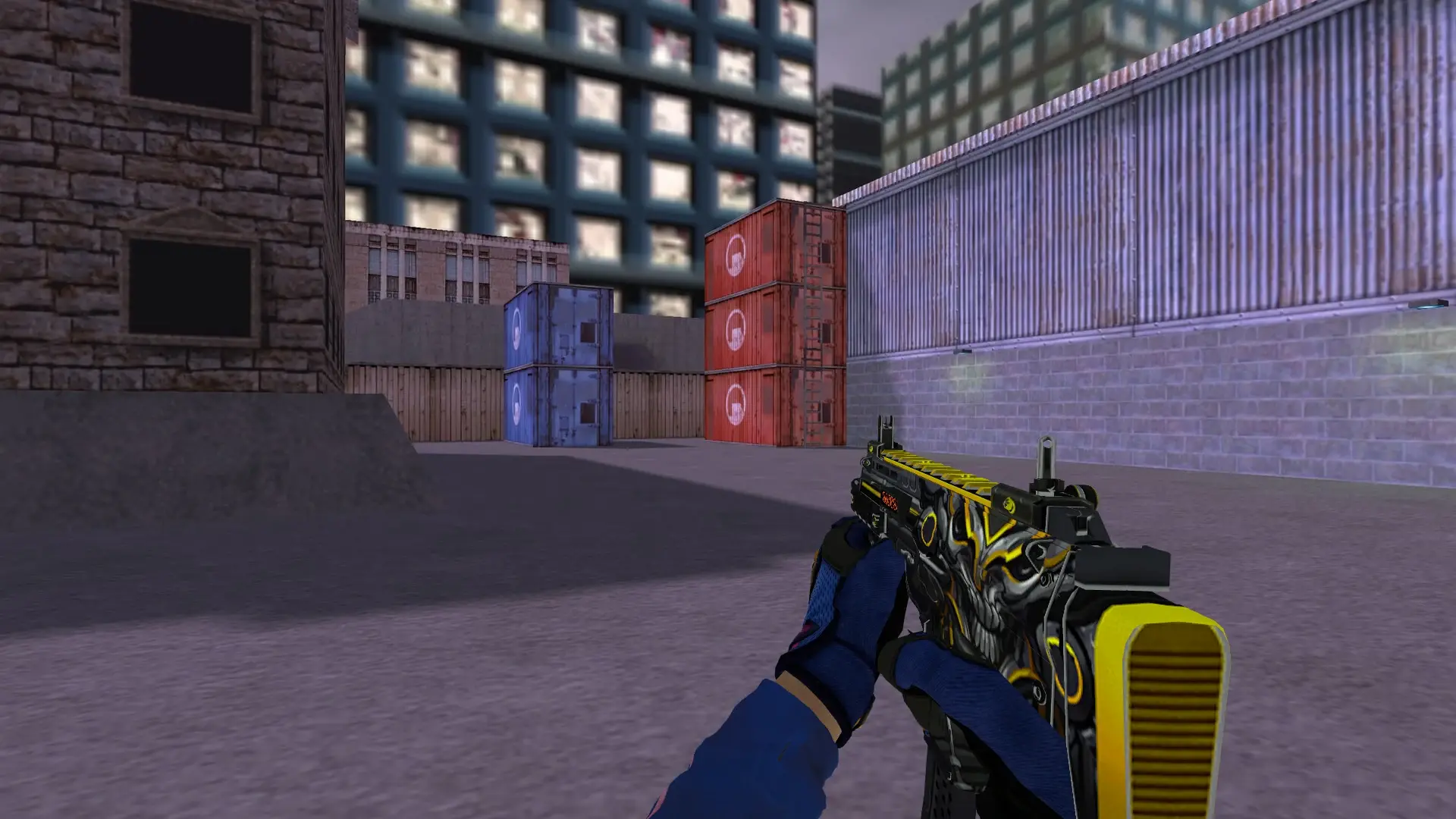 MP5 — Specialist Gloves Fade Pack — cs_assault (first person)