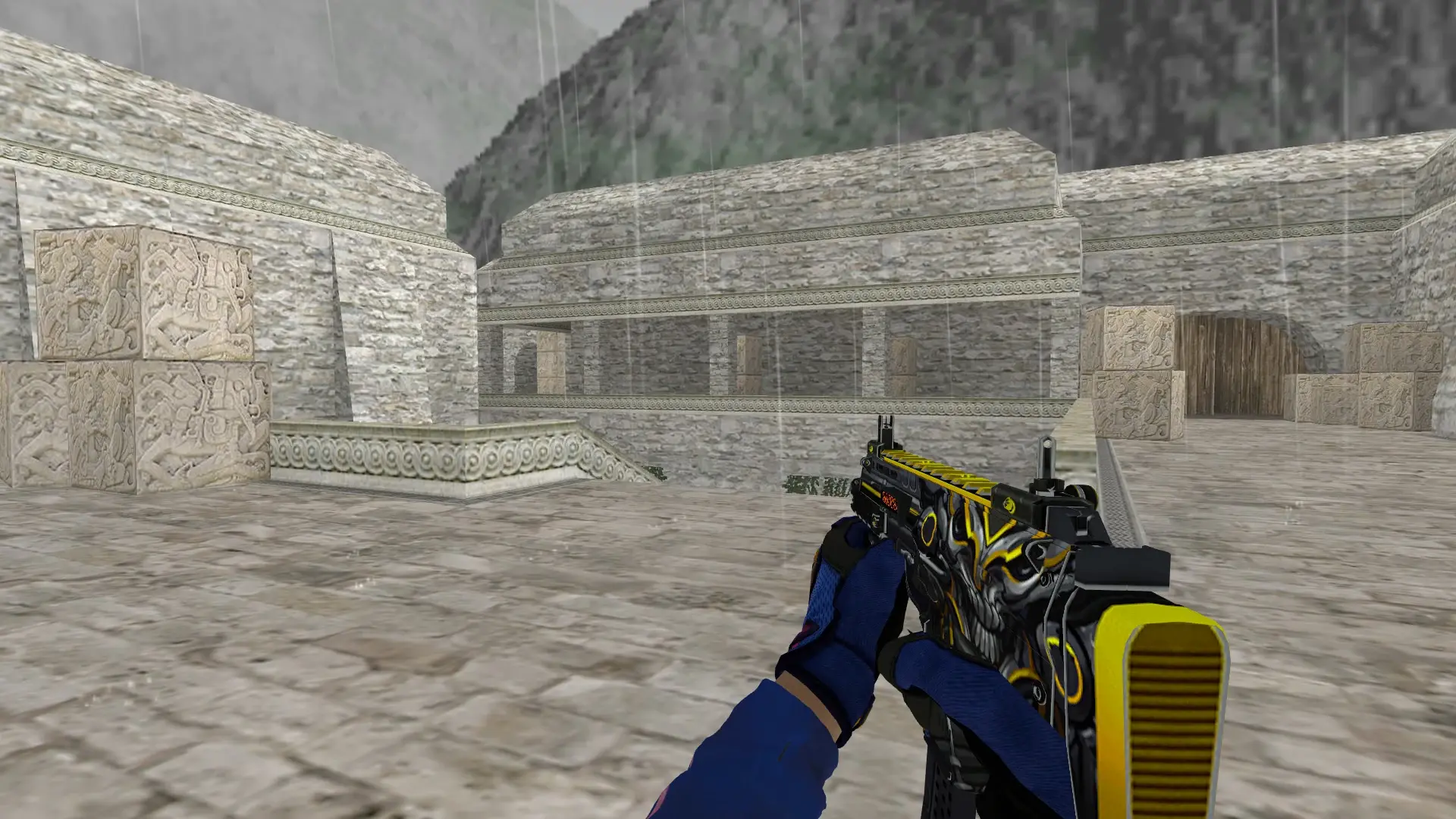 MP5 — Specialist Gloves Fade Pack — de_aztec (first person)