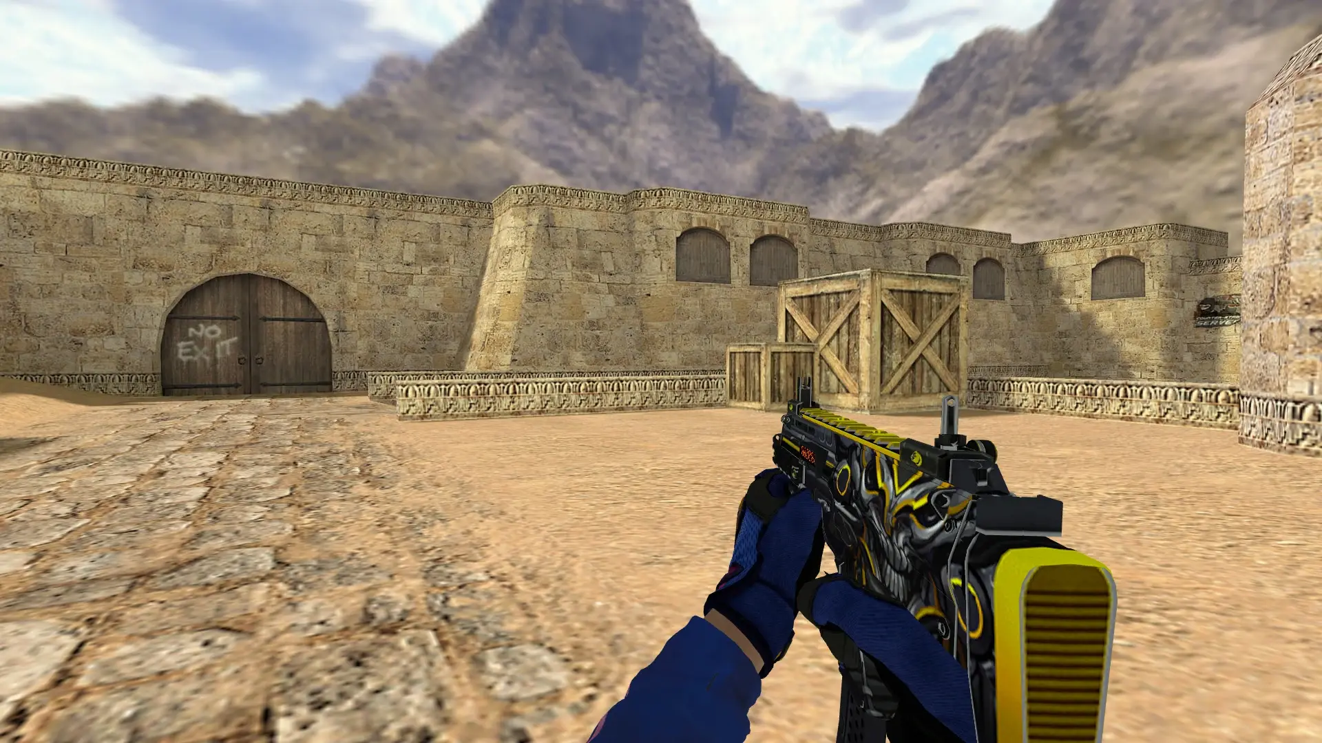 MP5 — Specialist Gloves Fade Pack — de_dust2 (first person)