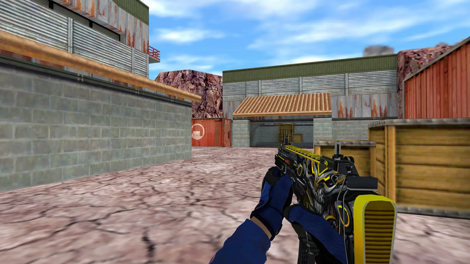 MP5 — Specialist Gloves Fade Pack — de_nuke (first person)
