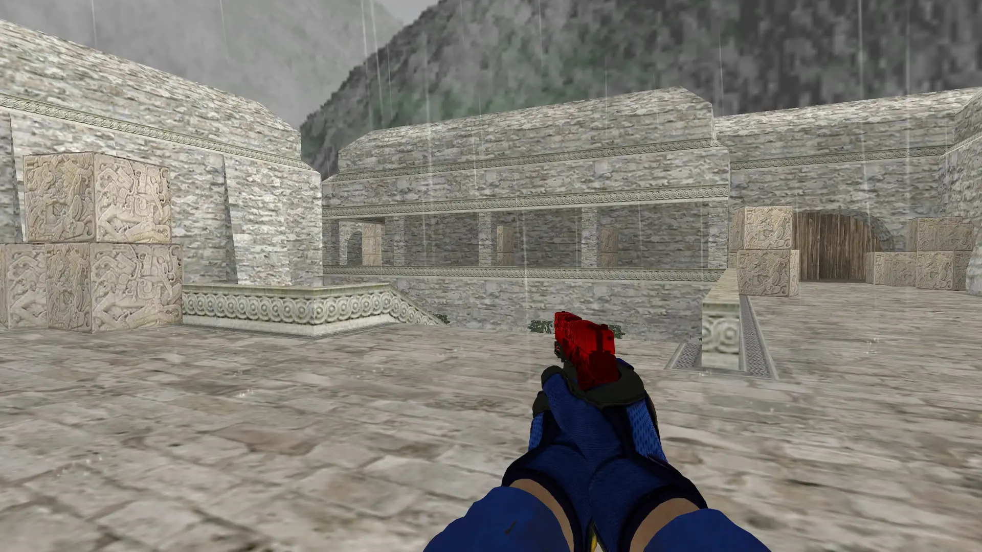 P228 — Specialist Gloves Fade Pack — de_aztec (first person)