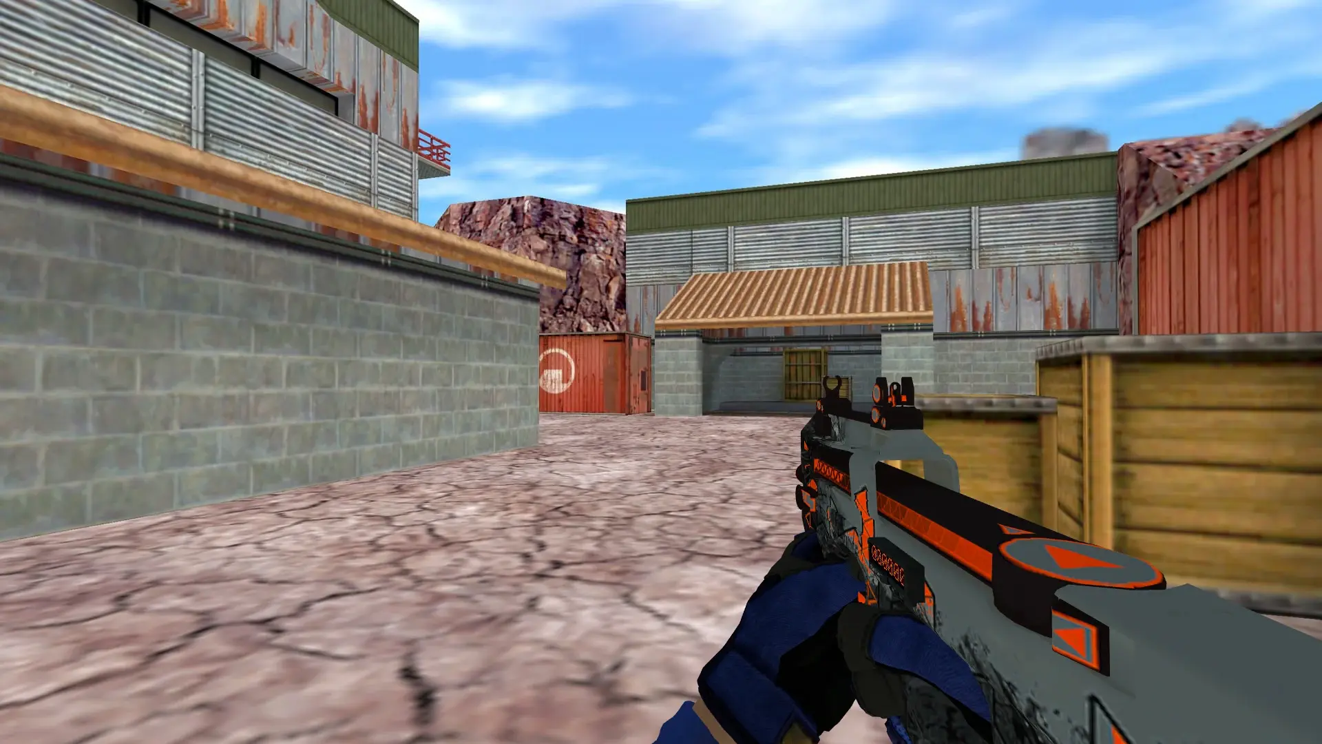 P90 — Specialist Gloves Fade Pack — de_nuke (first person)