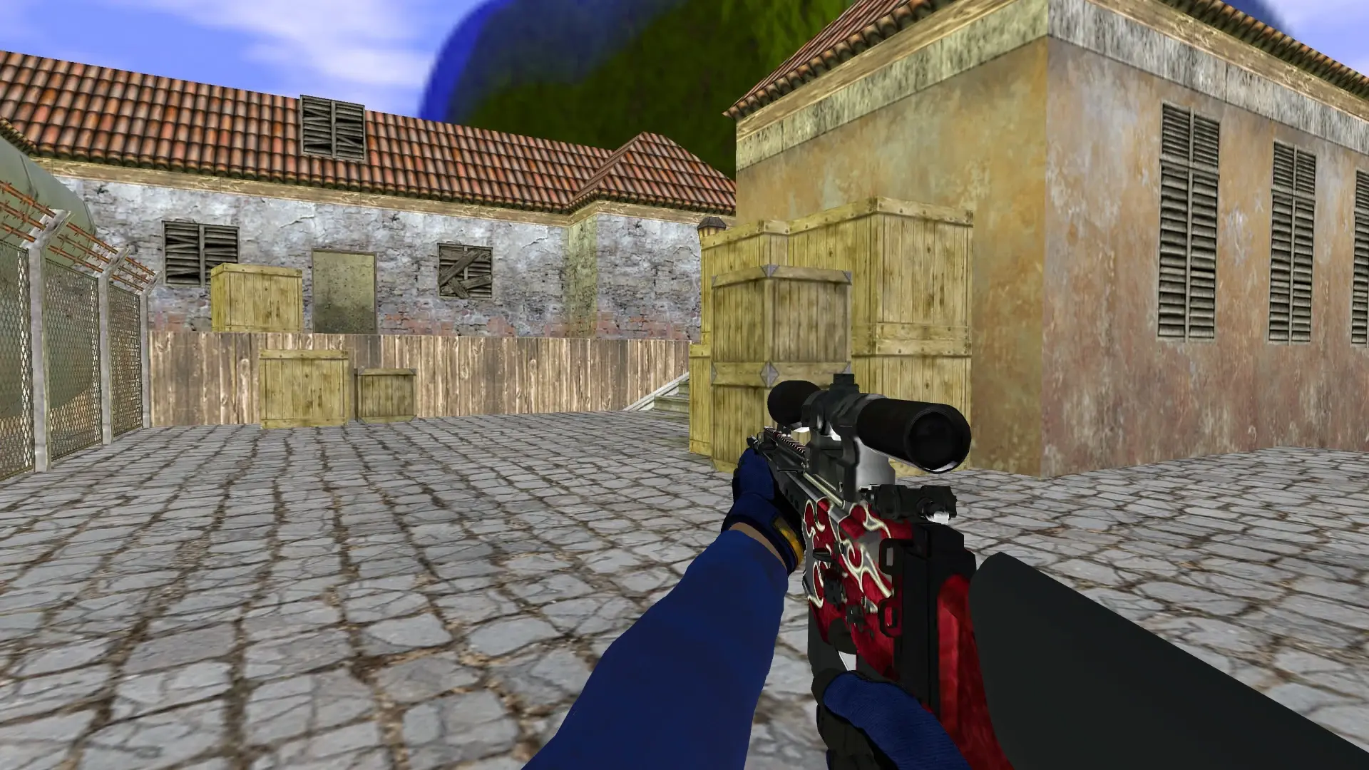 SG550 — Specialist Gloves Fade Pack — de_inferno (first person)
