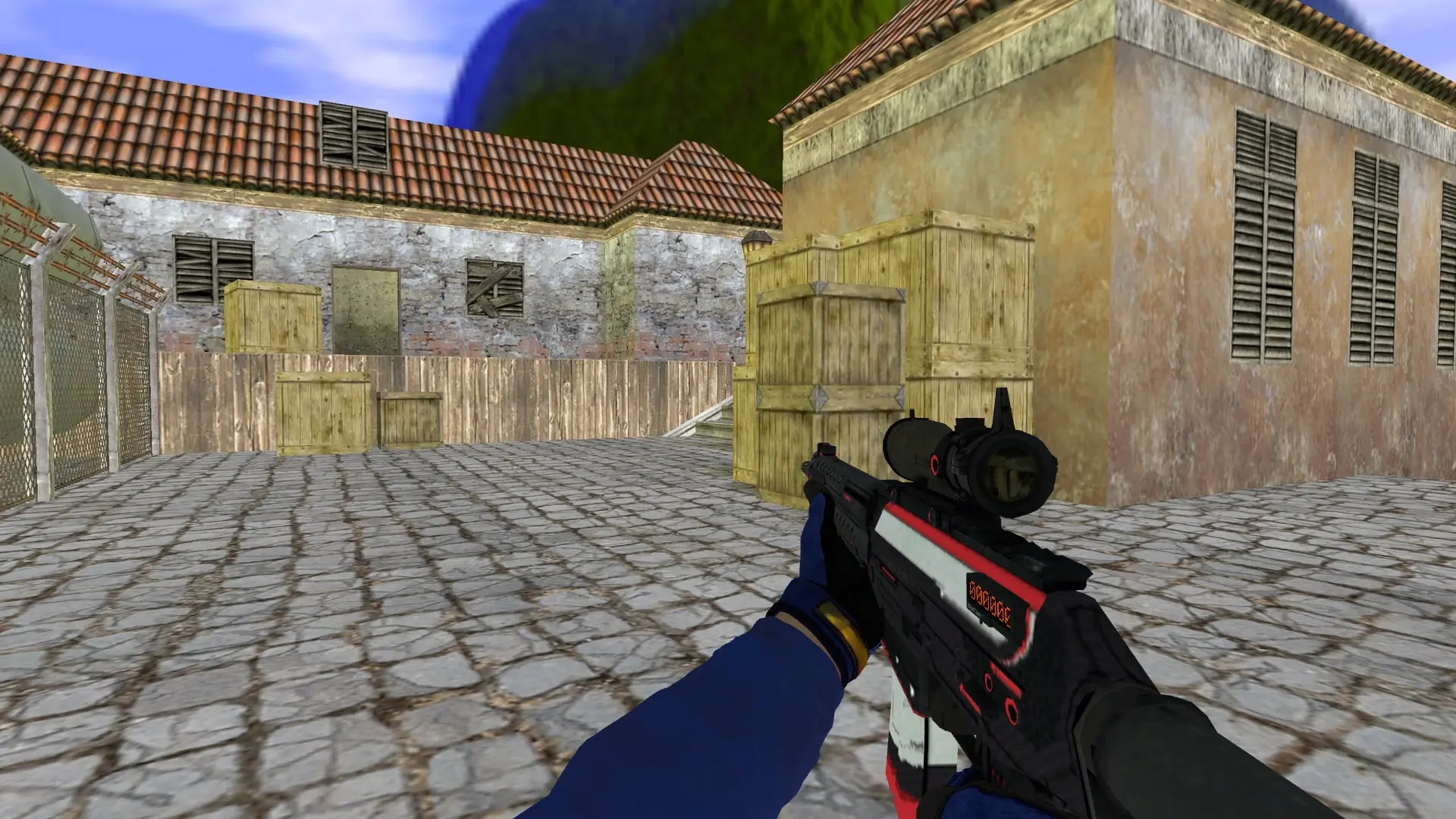 SG552 — Specialist Gloves Fade Pack — de_inferno (first person)