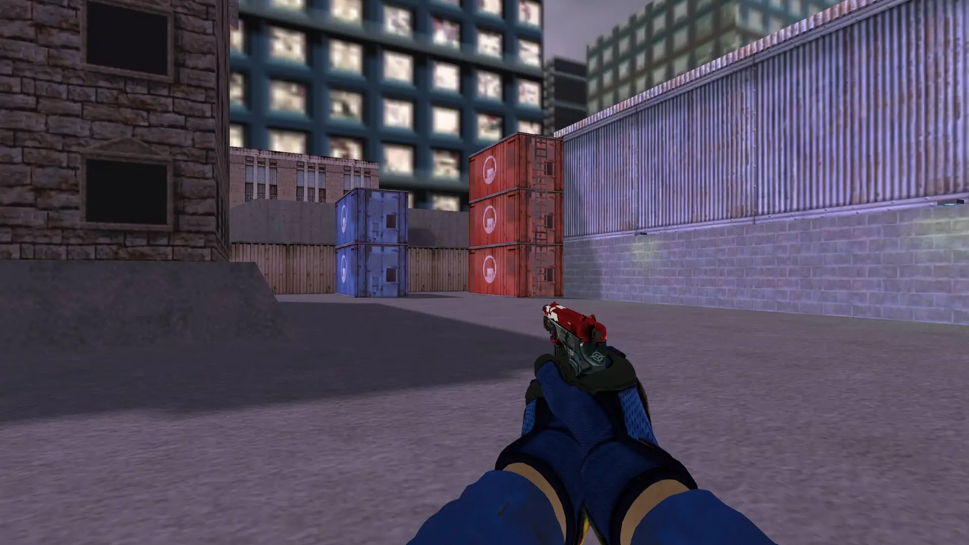 TMP — Specialist Gloves Fade Pack — cs_assault (first person)