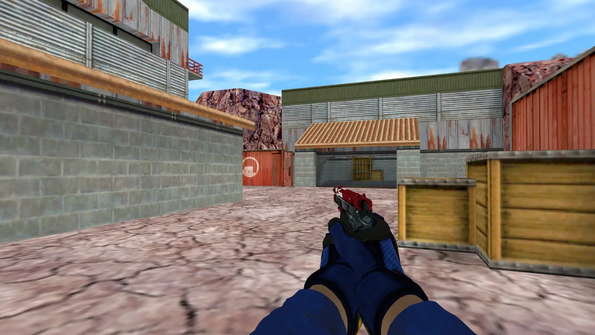 TMP — Specialist Gloves Fade Pack — de_nuke (first person)