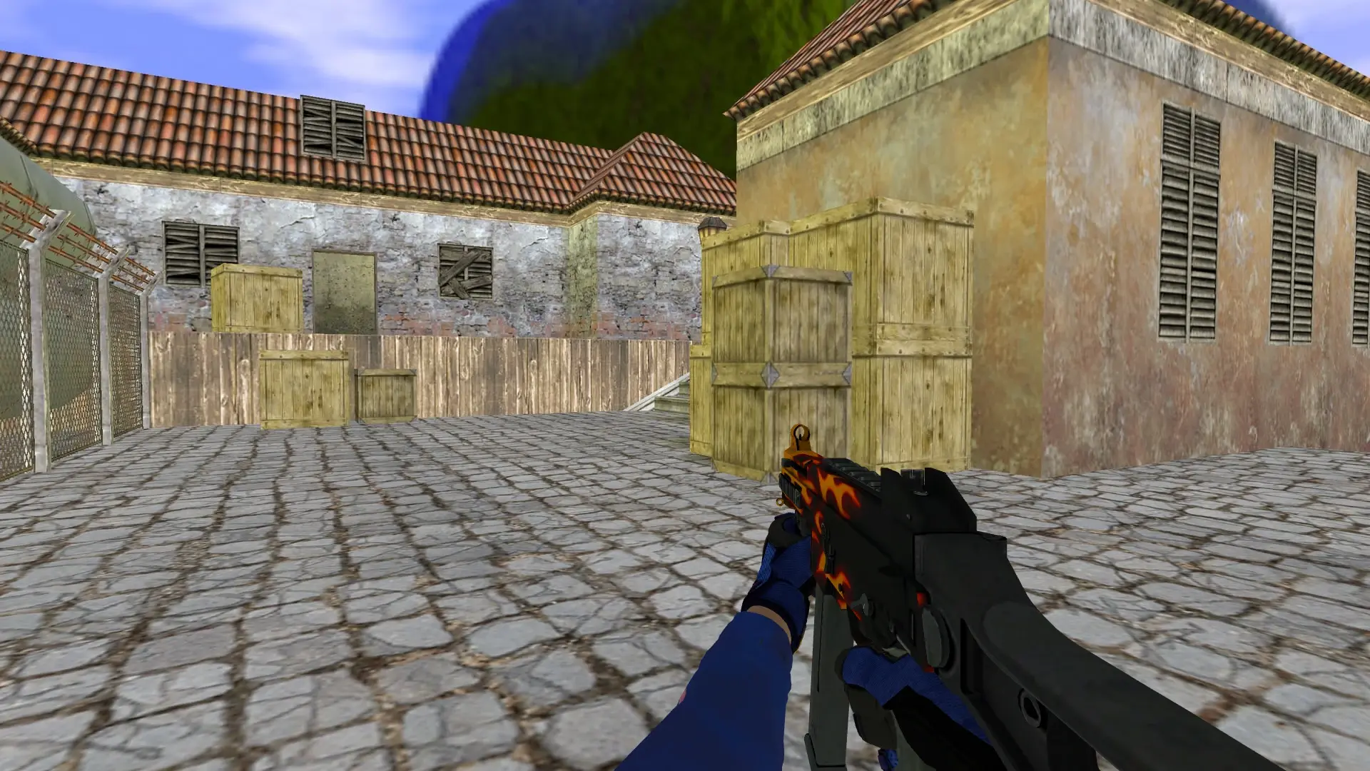 UMP-45 — Specialist Gloves Fade Pack — de_inferno (first person)