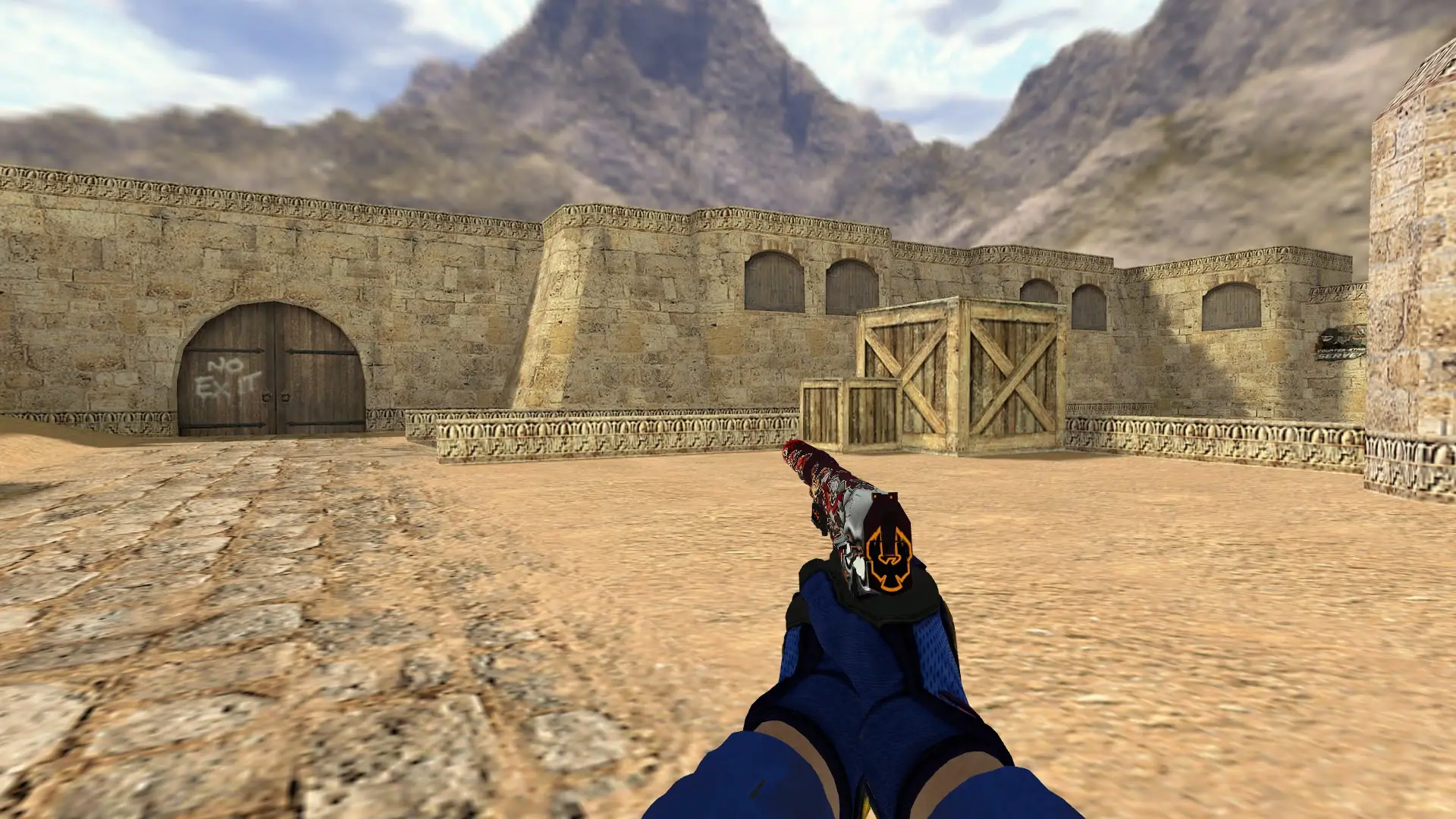 USP — Specialist Gloves Fade Pack — de_dust2 (first person)
