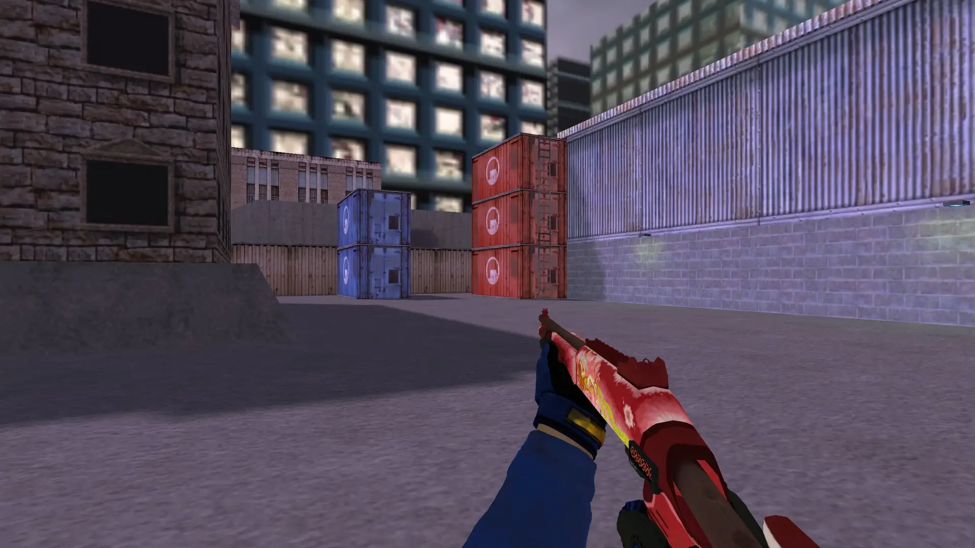 XM1014 — Specialist Gloves Fade Pack — cs_assault (first person)