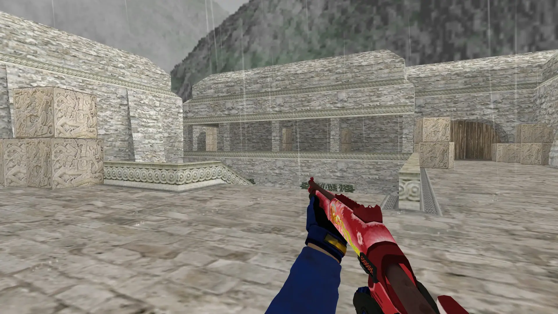 XM1014 — Specialist Gloves Fade Pack — de_aztec (first person)