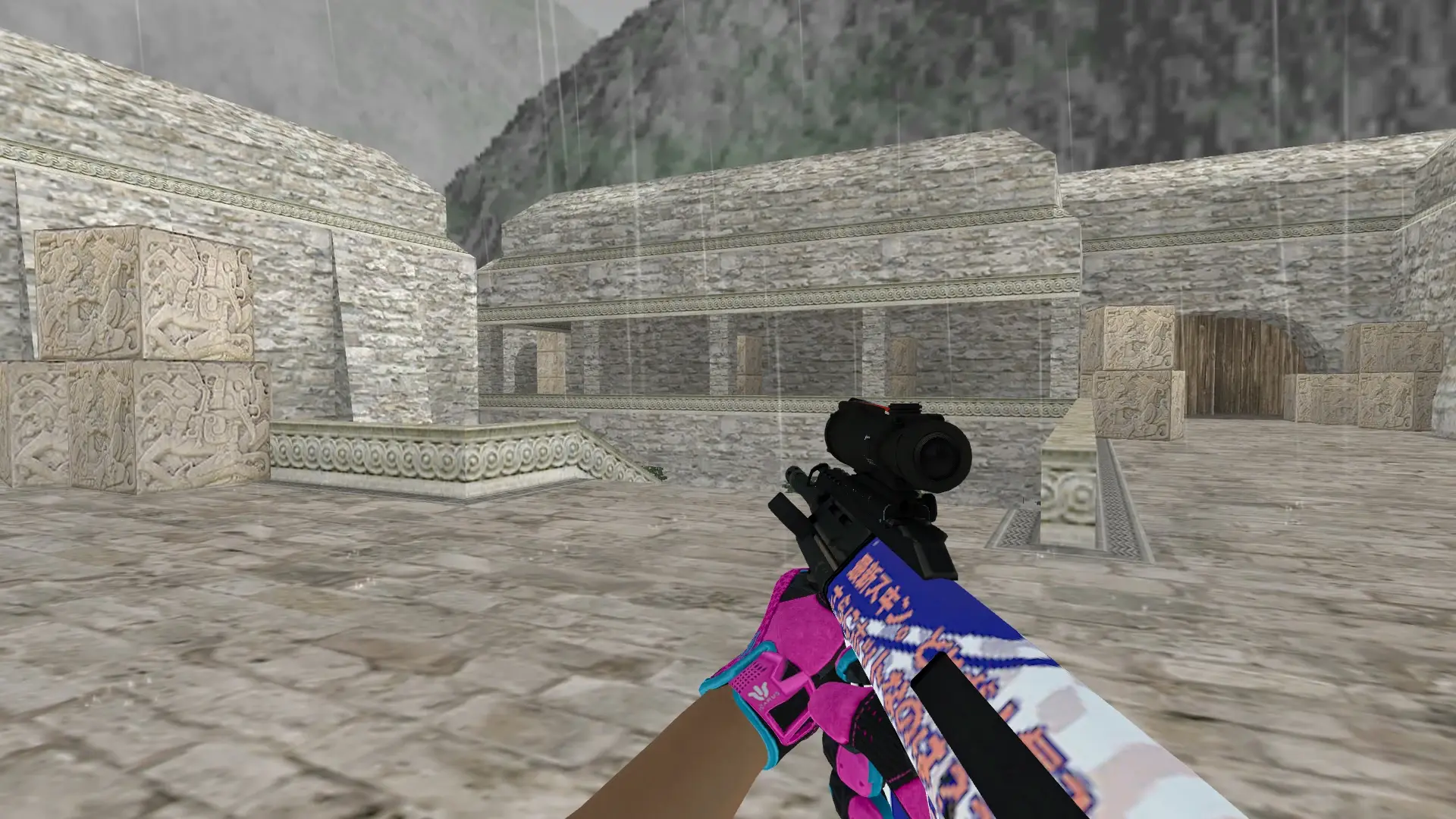 Sport Gloves Vice Pack By Bog Pro Dotbl — Sport Gloves Vice Weapon Pack — de_aztec (first person)