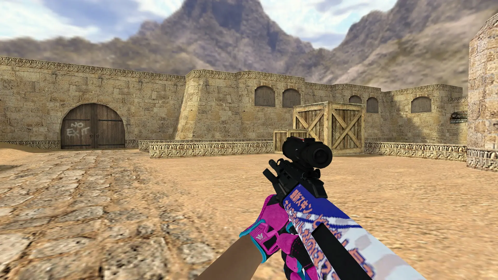 Sport Gloves Vice Pack By Bog Pro Dotbl — Sport Gloves Vice Weapon Pack — de_dust2 (first person)