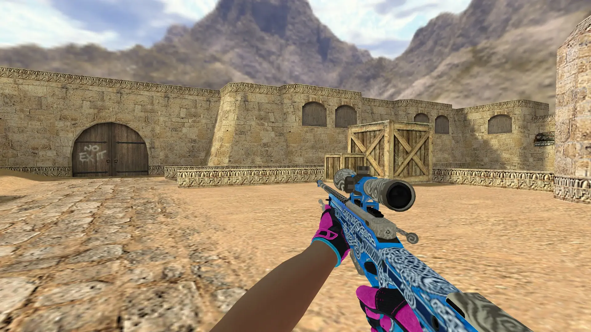 Sport Gloves Vice Pack By Bog Pro Dotbl — Sport Gloves Vice Weapon Pack — de_dust2 (first person)