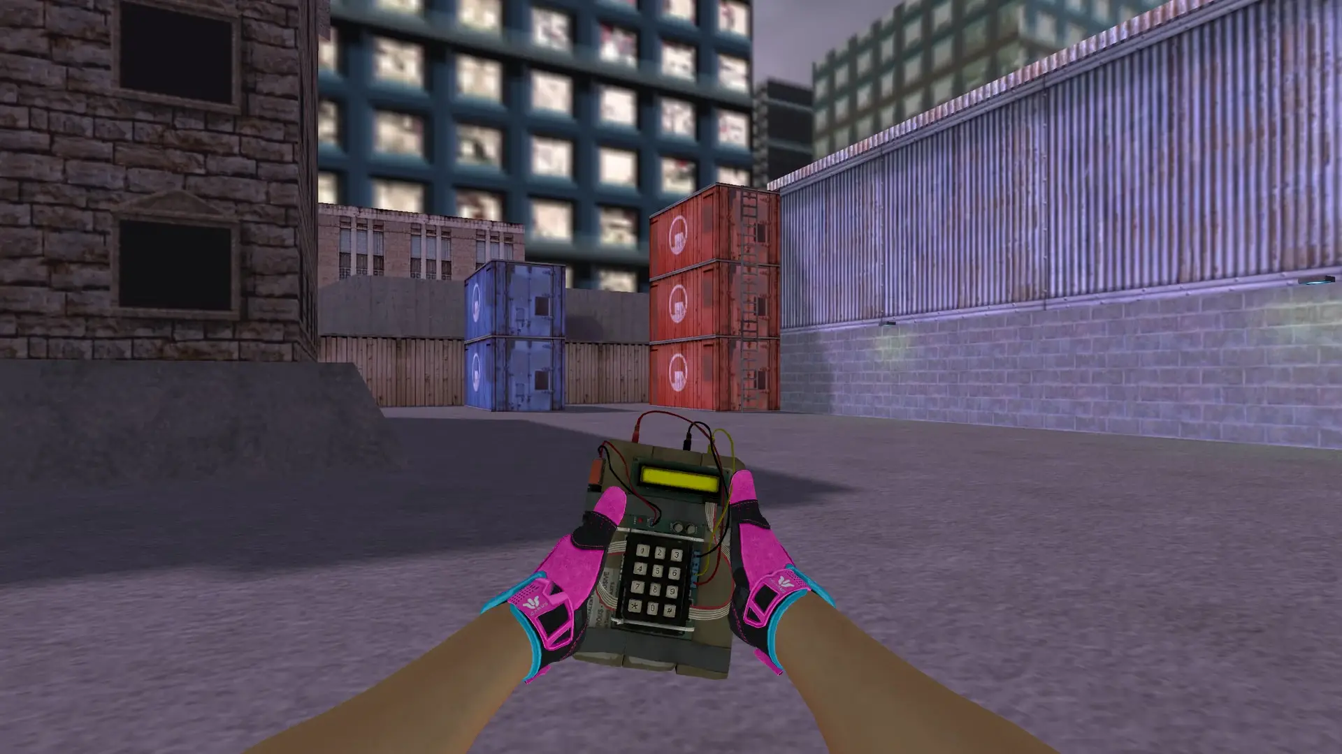 C4 — Sport Gloves Vice Weapon Pack — cs_assault (first person)