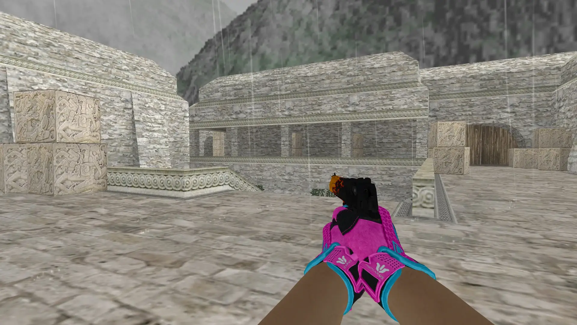 Sport Gloves Vice Pack By Bog Pro Dotbl — Sport Gloves Vice Weapon Pack — de_aztec (first person)