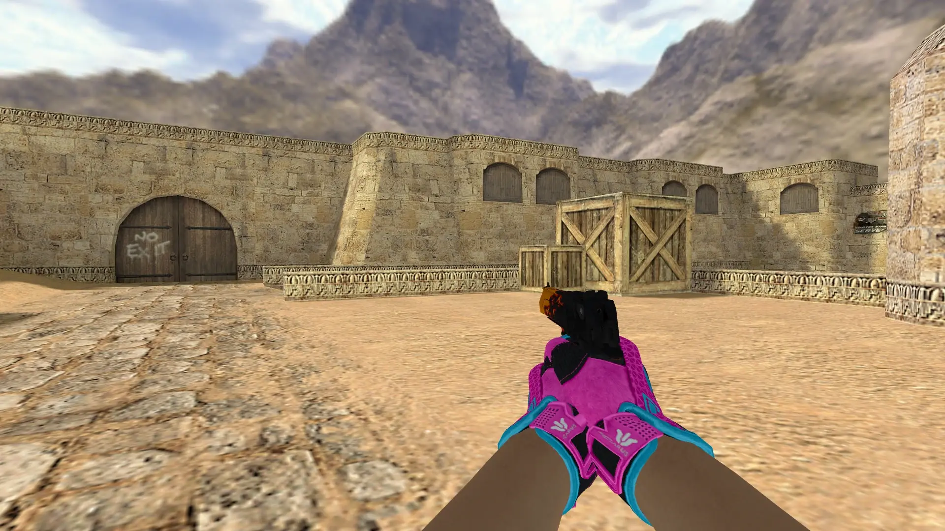 Sport Gloves Vice Pack By Bog Pro Dotbl — Sport Gloves Vice Weapon Pack — de_dust2 (first person)