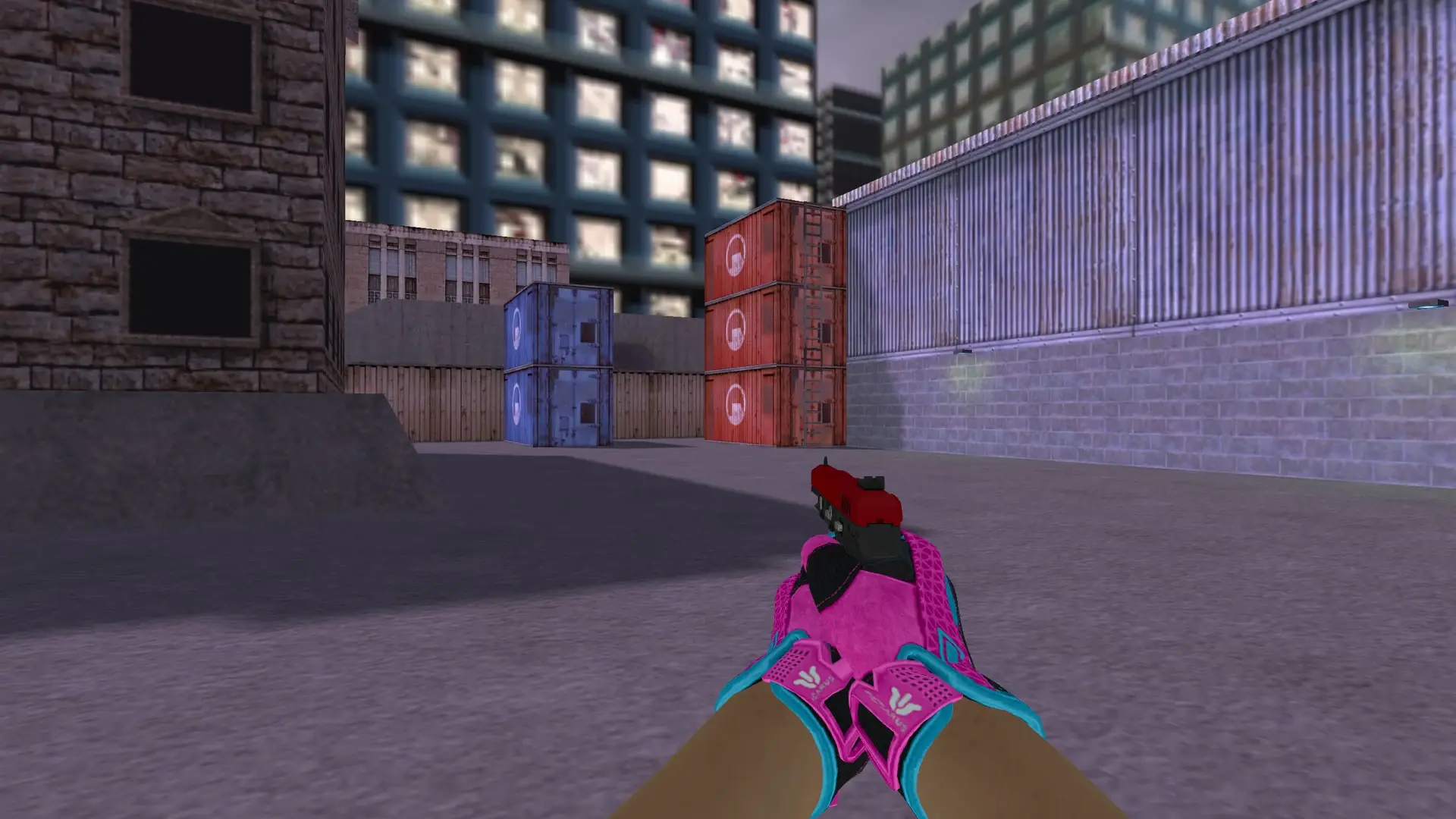 Five-SeveN — Sport Gloves Vice Weapon Pack — cs_assault (first person)