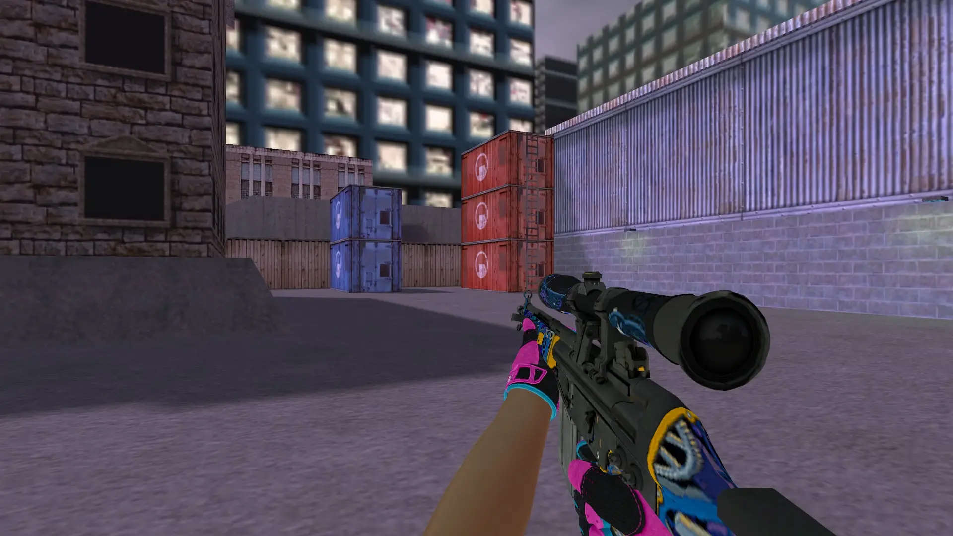 G3SG1 — Sport Gloves Vice Weapon Pack — cs_assault (first person)