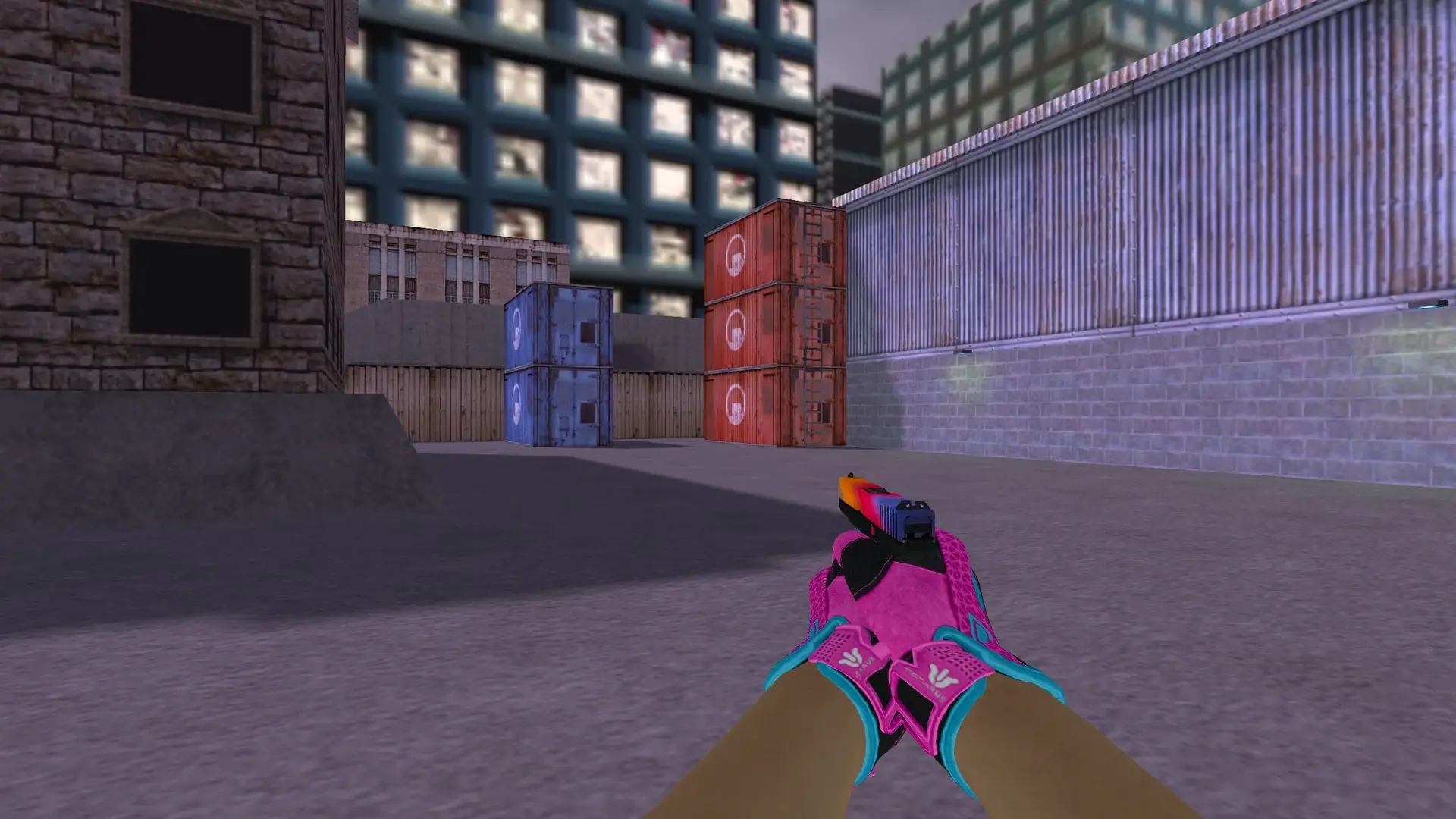 Glock-18 — Sport Gloves Vice Weapon Pack — cs_assault (first person)