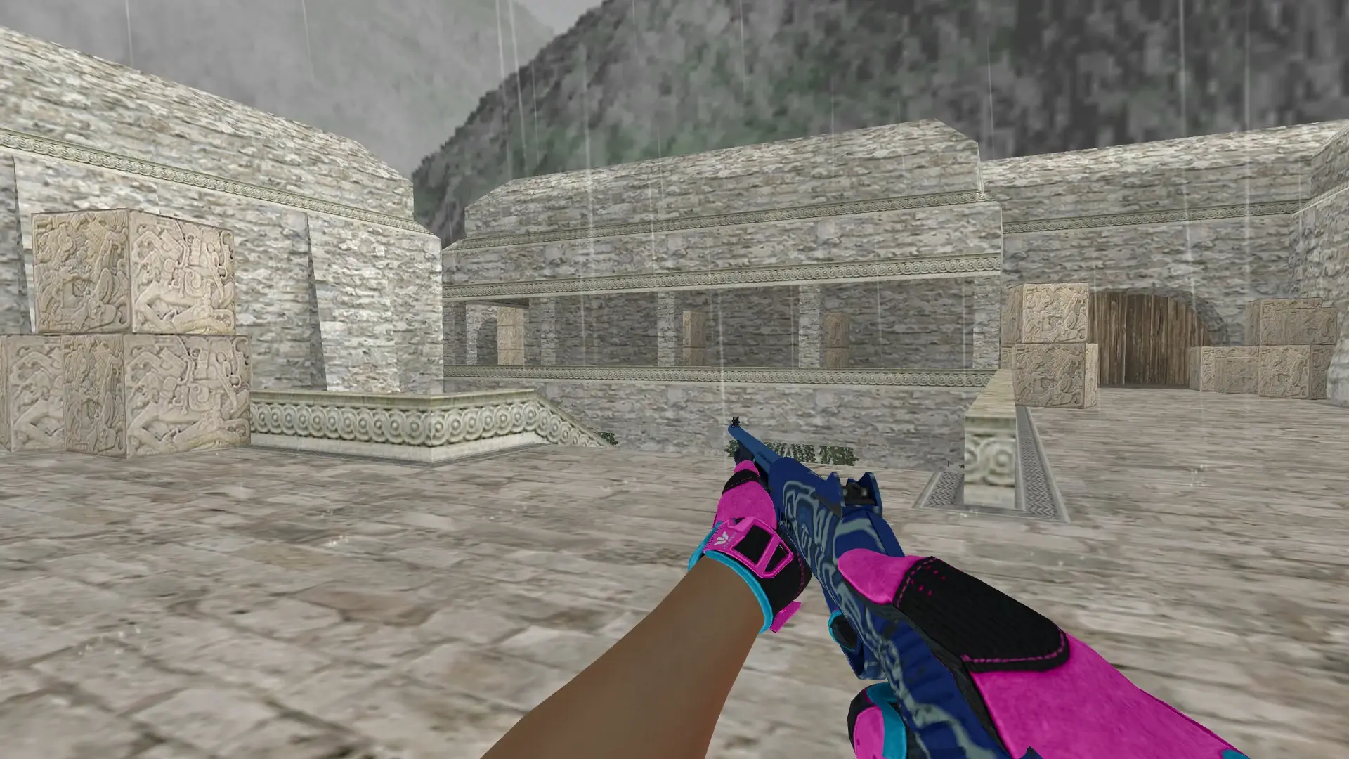 M3 — Sport Gloves Vice Weapon Pack — de_aztec (first person)