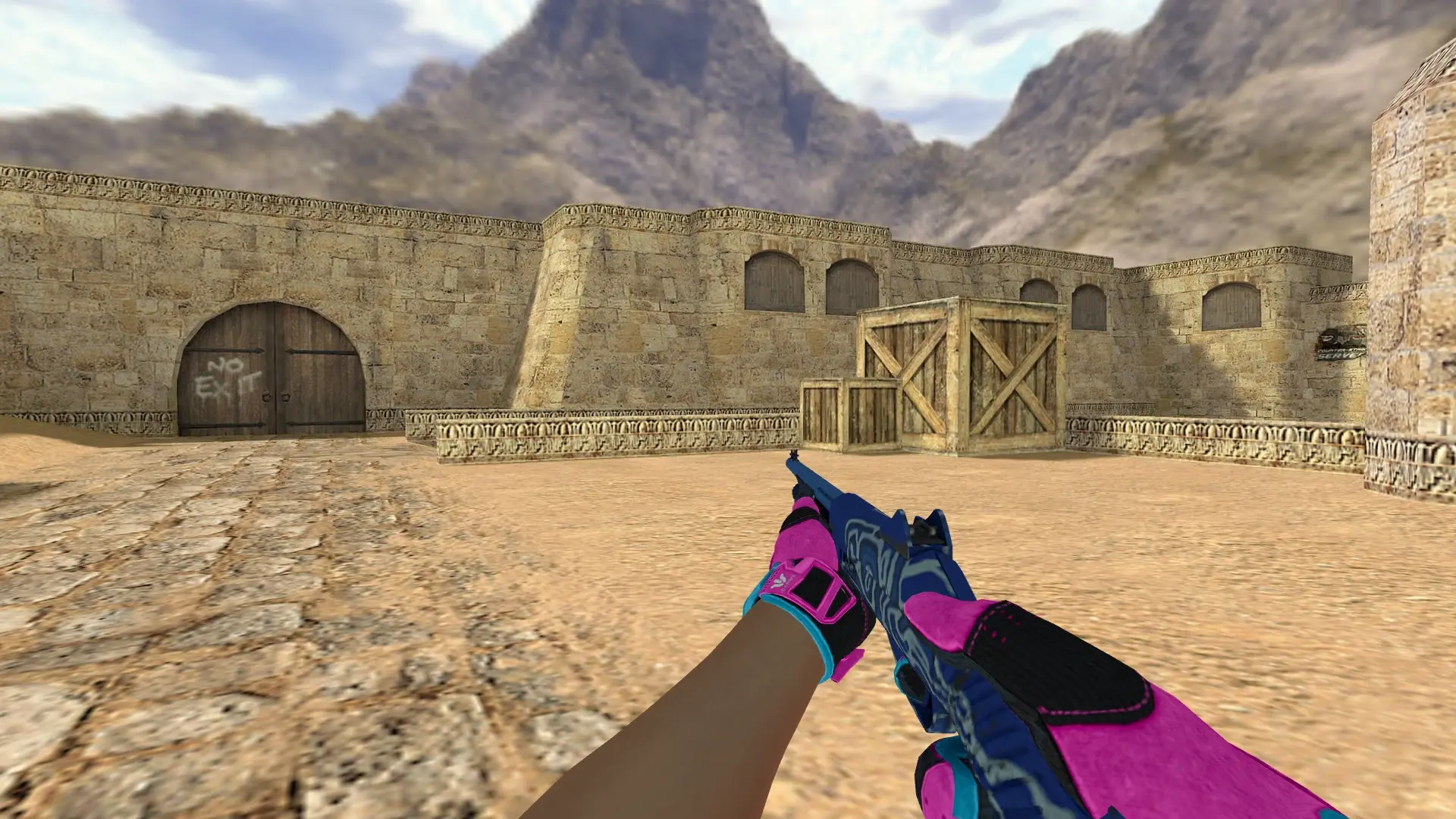 M3 — Sport Gloves Vice Weapon Pack — de_dust2 (first person)