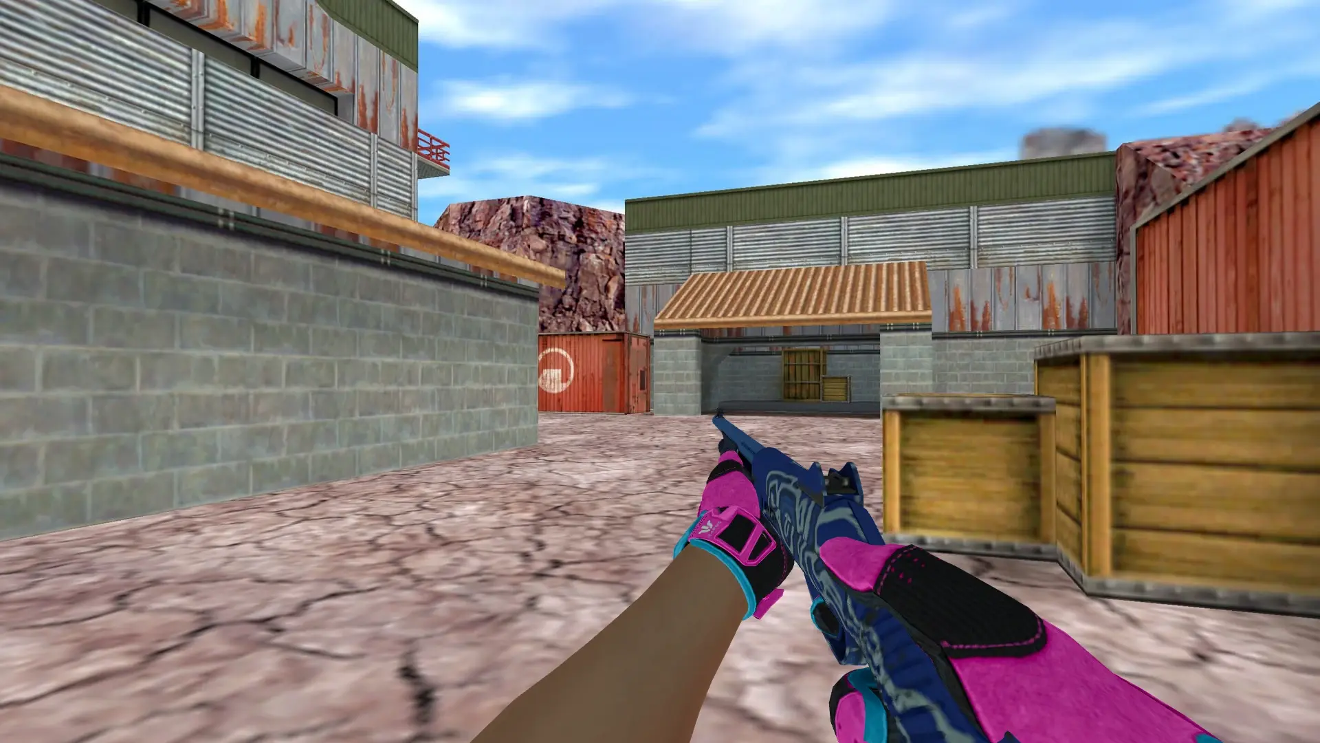 M3 — Sport Gloves Vice Weapon Pack — de_nuke (first person)