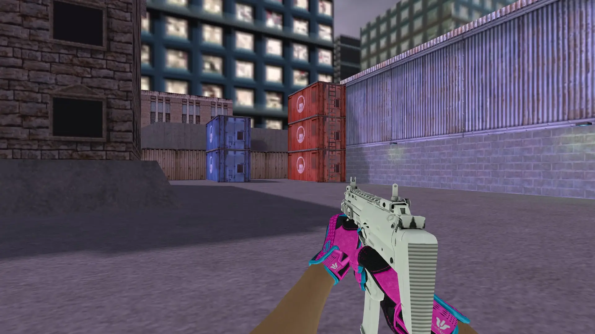 MP5 — Sport Gloves Vice Weapon Pack — cs_assault (first person)