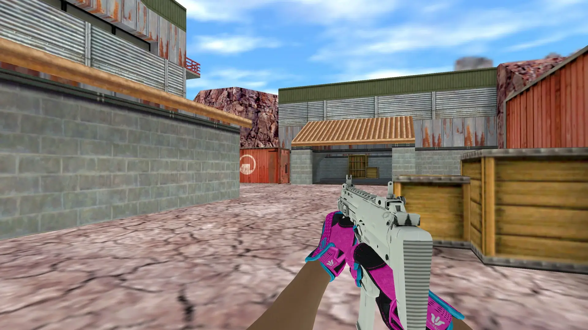 MP5 — Sport Gloves Vice Weapon Pack — de_nuke (first person)