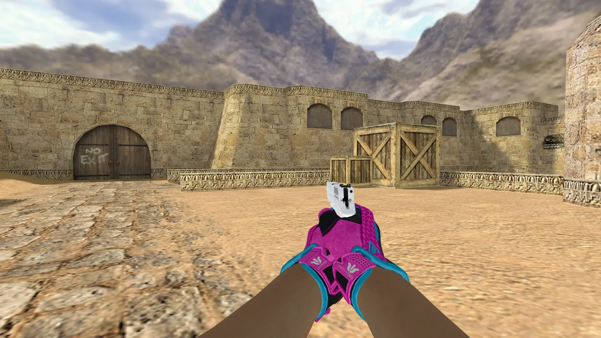 Sport Gloves Vice Pack By Bog Pro Dotbl — Sport Gloves Vice Weapon Pack — de_dust2 (first person)