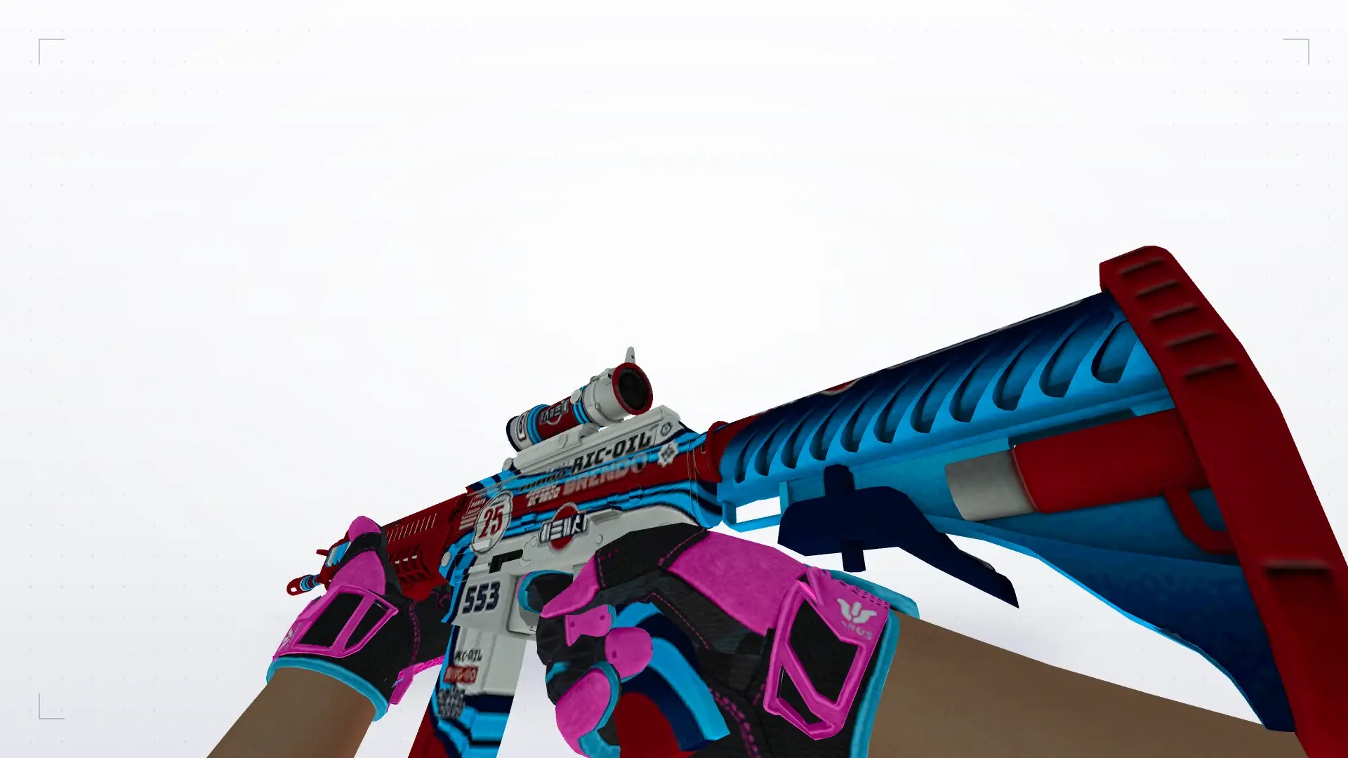 SG552 — Sport Gloves Vice Weapon Pack — first person
