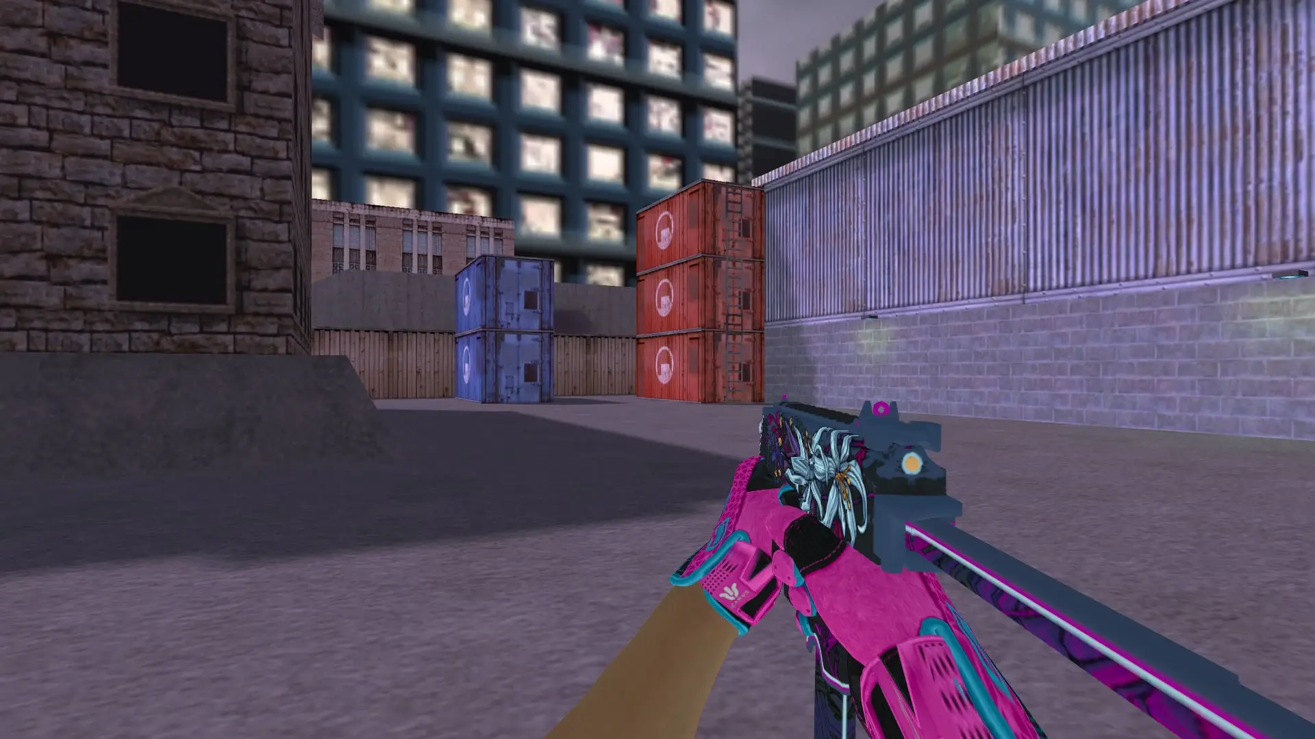 TMP — Sport Gloves Vice Weapon Pack — cs_assault (first person)