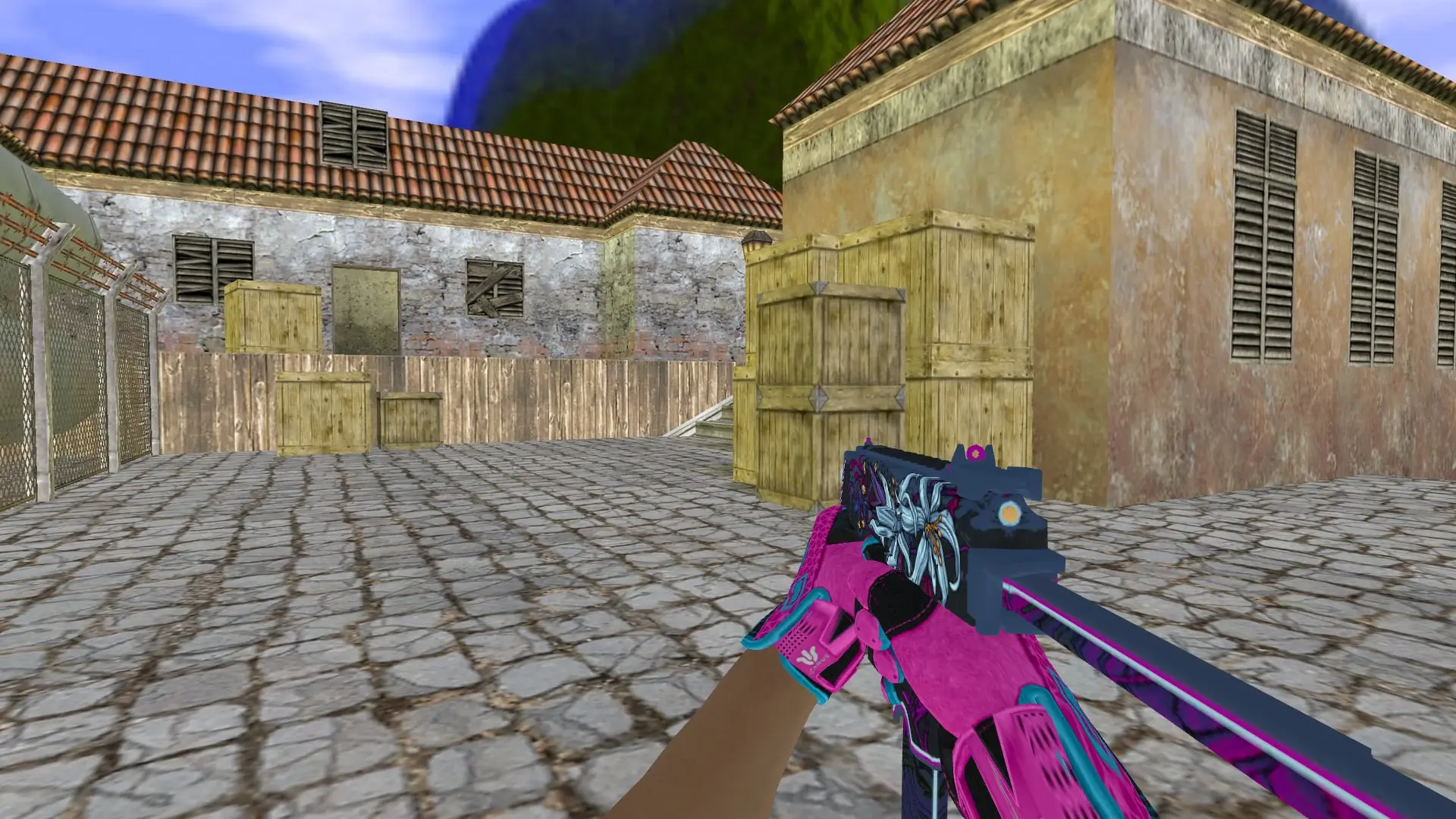 TMP — Sport Gloves Vice Weapon Pack — de_inferno (first person)